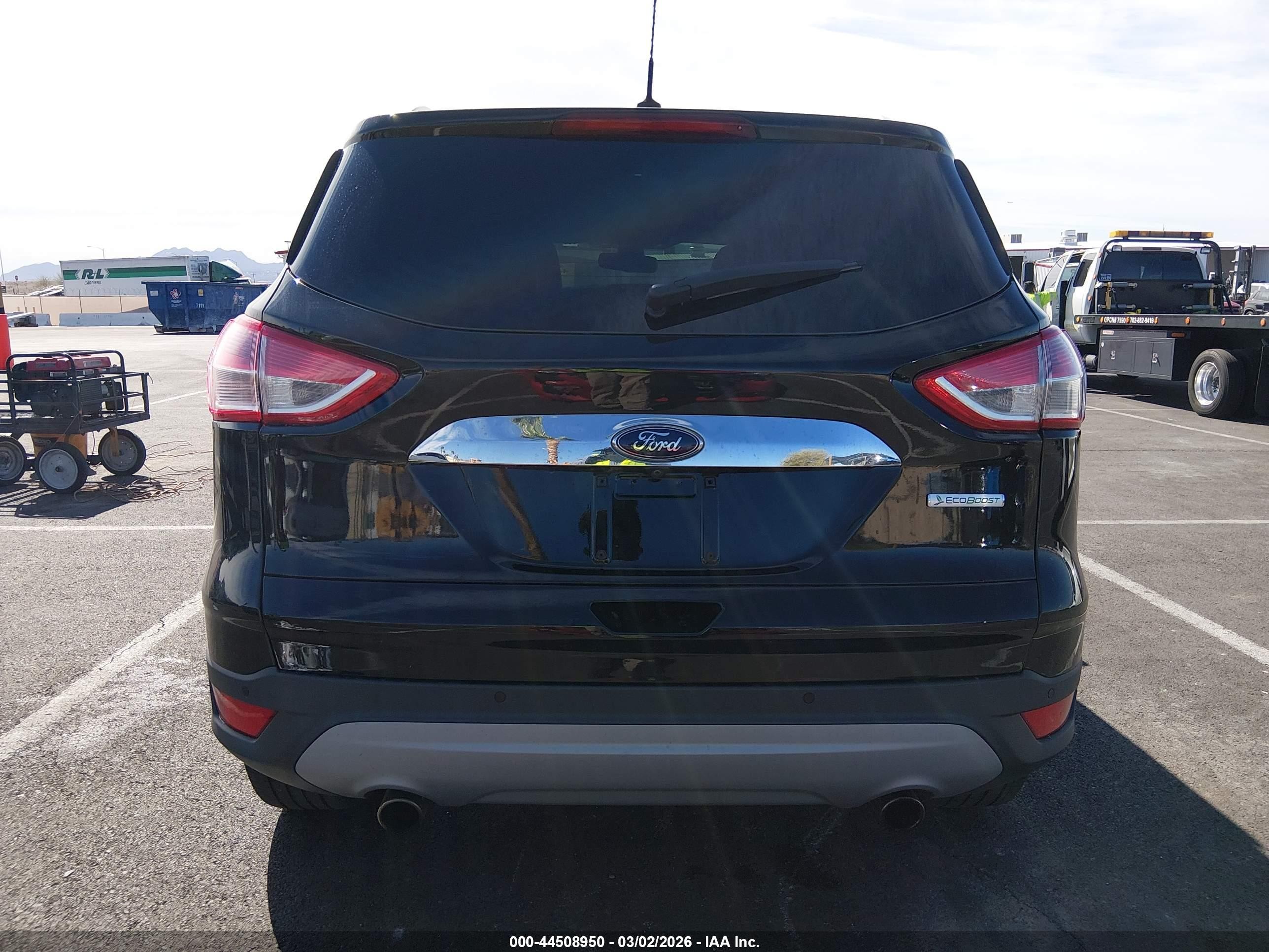 2015 Ford Escape Titanium Black vin: 1FMCU0J95FUA44006