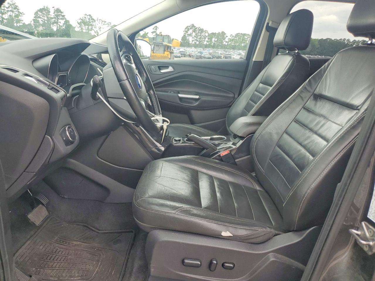 2015 Ford Escape Titanium Gray vin: 1FMCU0J95FUA48699