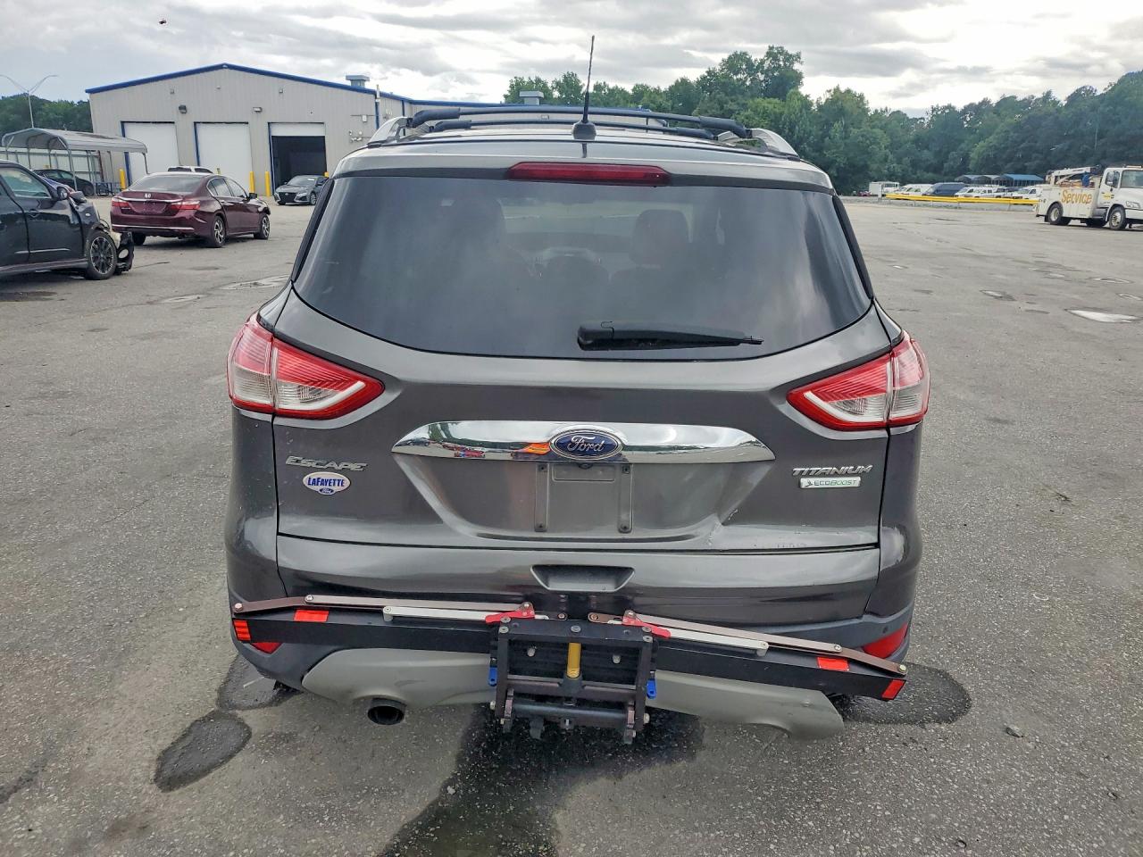 2015 Ford Escape Titanium Gray vin: 1FMCU0J95FUA48699
