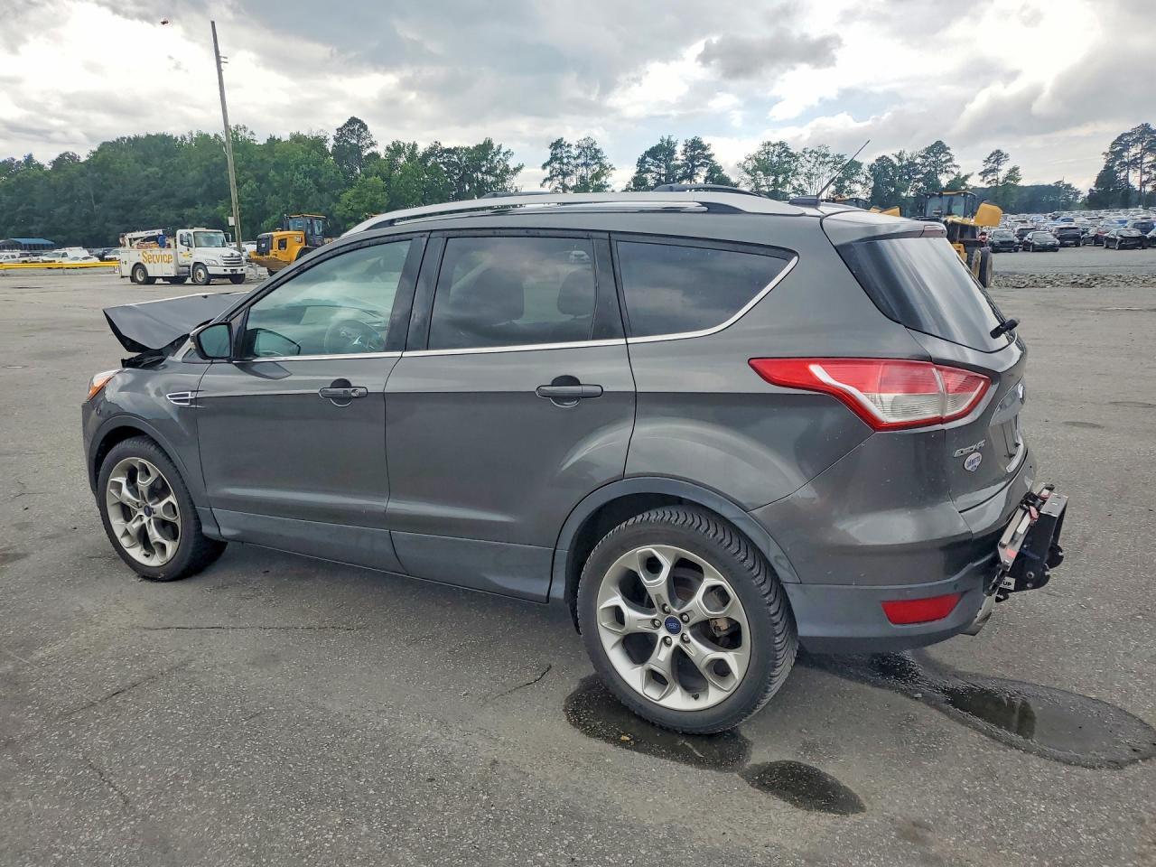 2015 Ford Escape Titanium Gray vin: 1FMCU0J95FUA48699