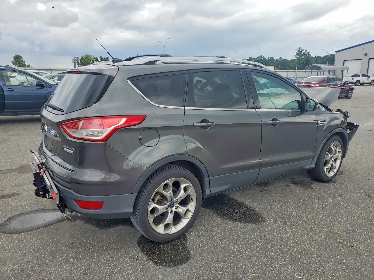 2015 Ford Escape Titanium Gray vin: 1FMCU0J95FUA48699