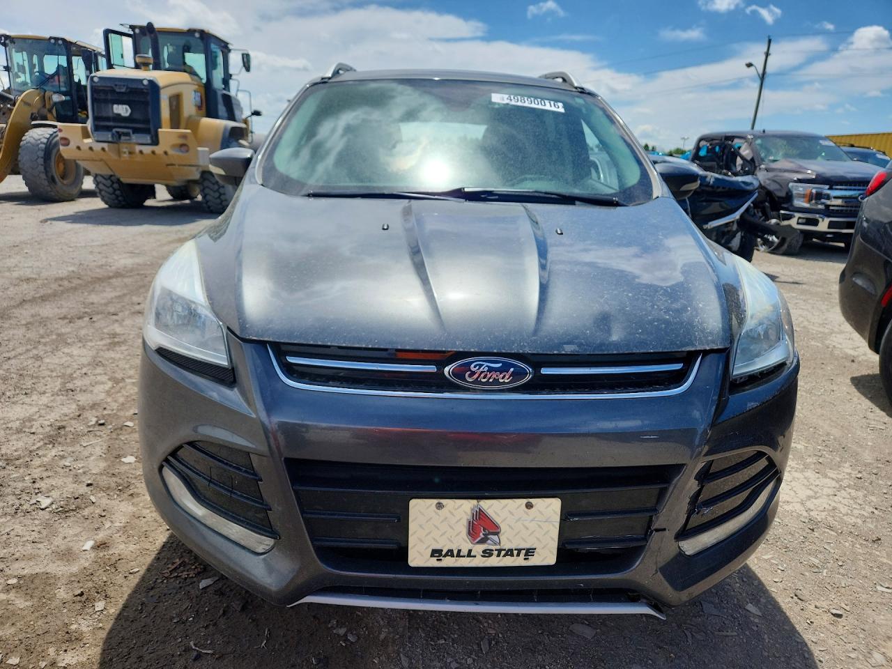 2015 Ford Escape Titanium Gray vin: 1FMCU0J95FUA89186