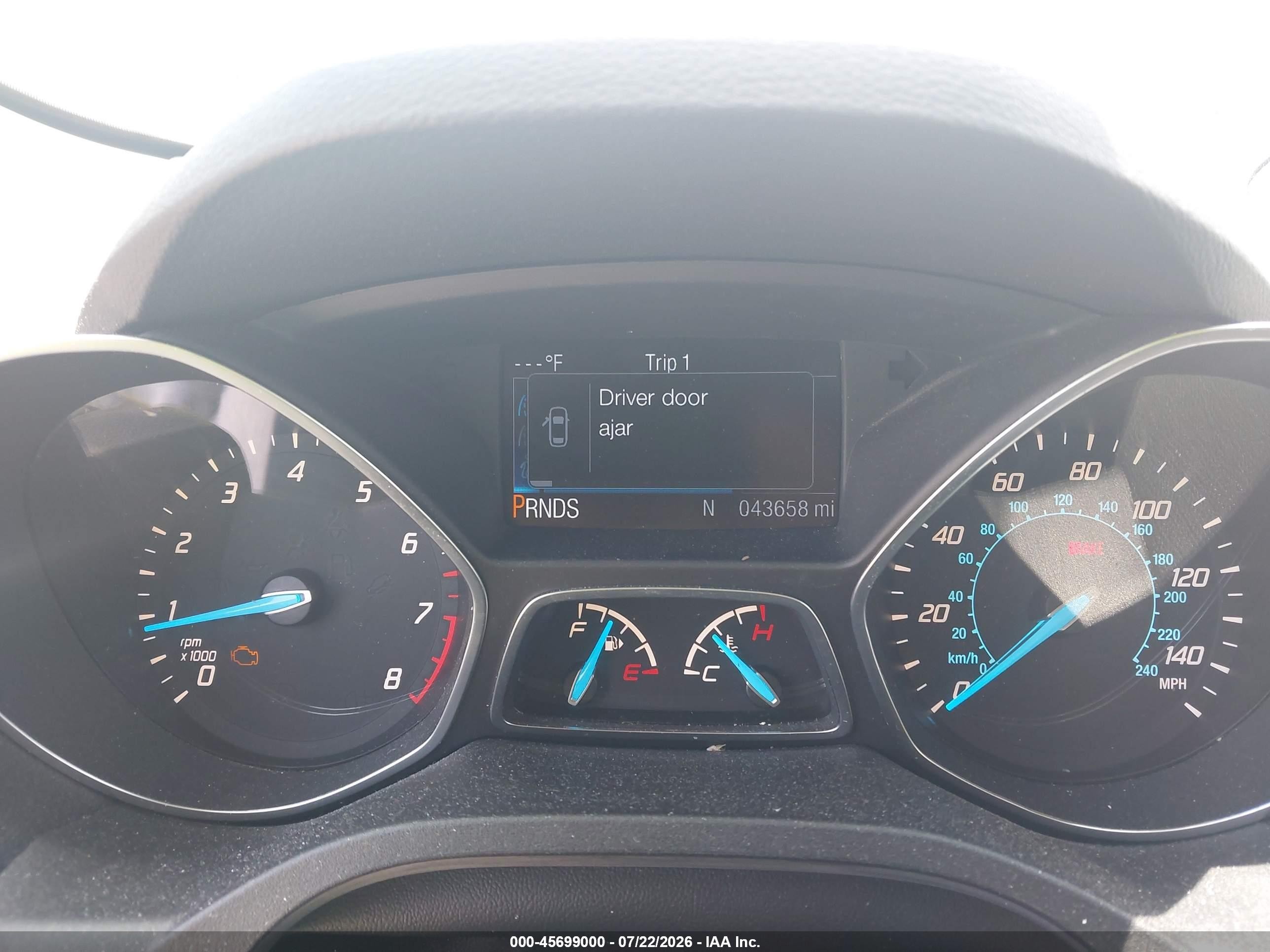 2015 Ford Escape Titanium Gray vin: 1FMCU0J95FUB78448