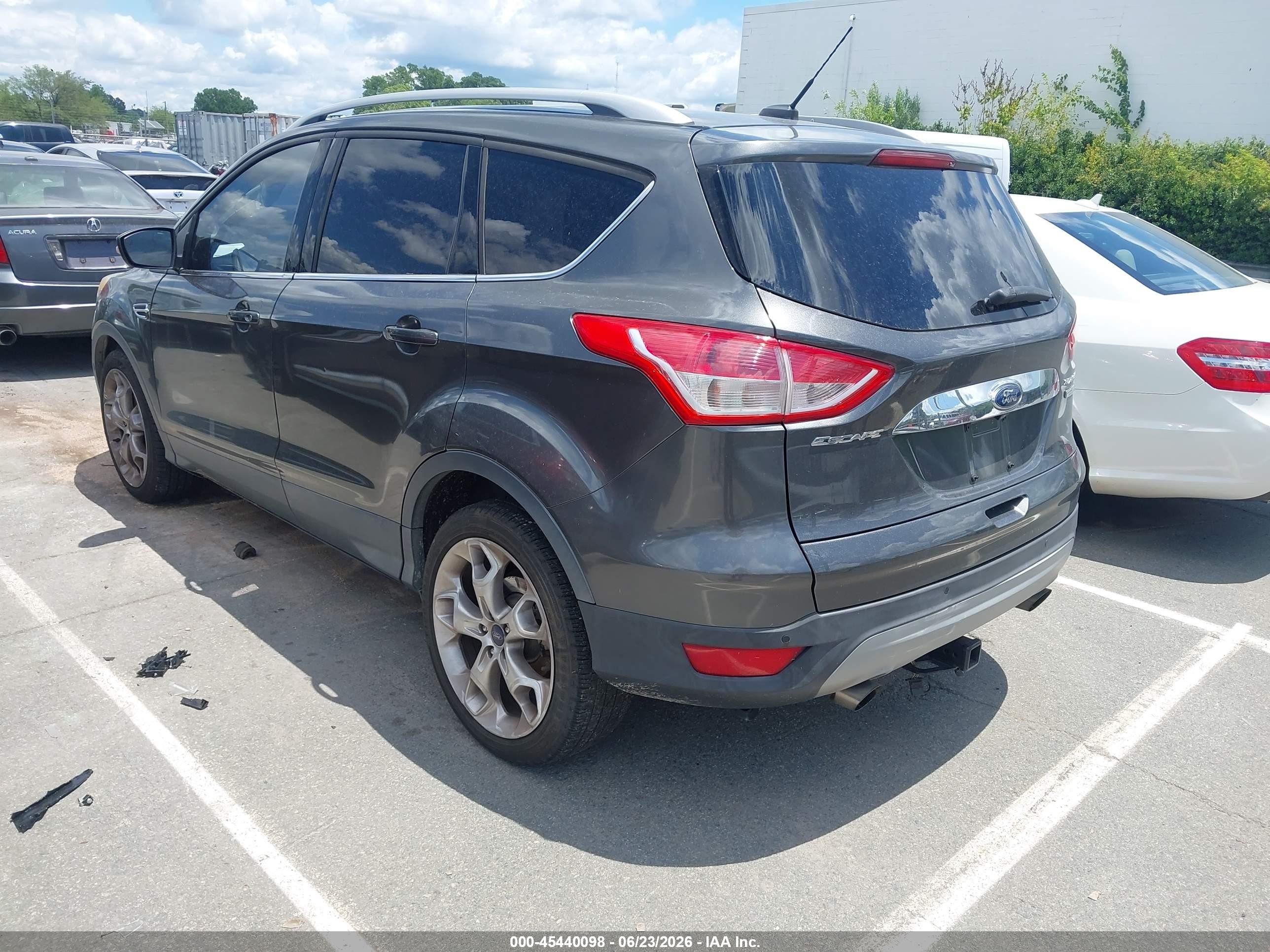 2015 Ford Escape Titanium Gray vin: 1FMCU0J95FUC88061
