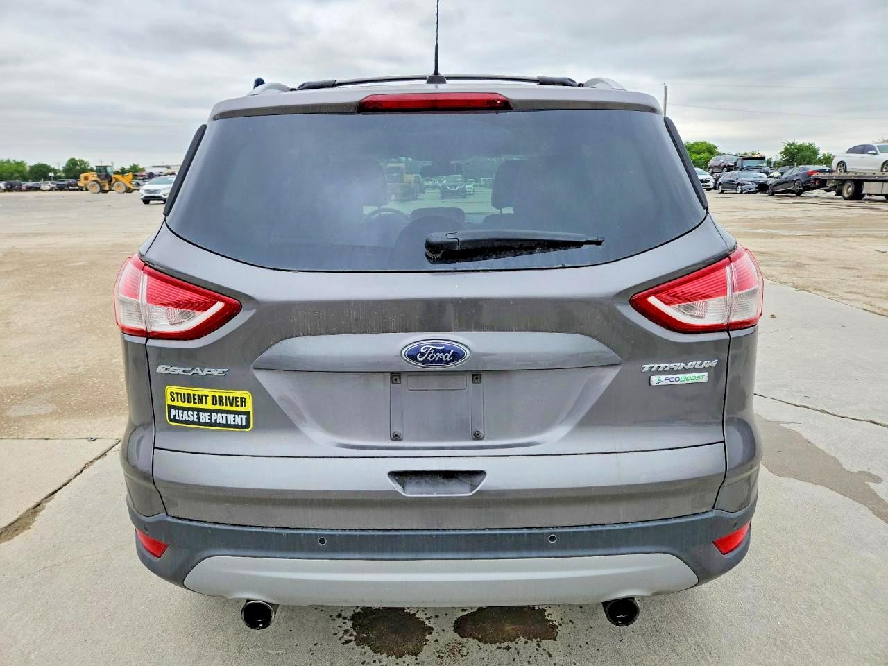 2013 Ford Escape Titanium Gray vin: 1FMCU0J96DUB30759