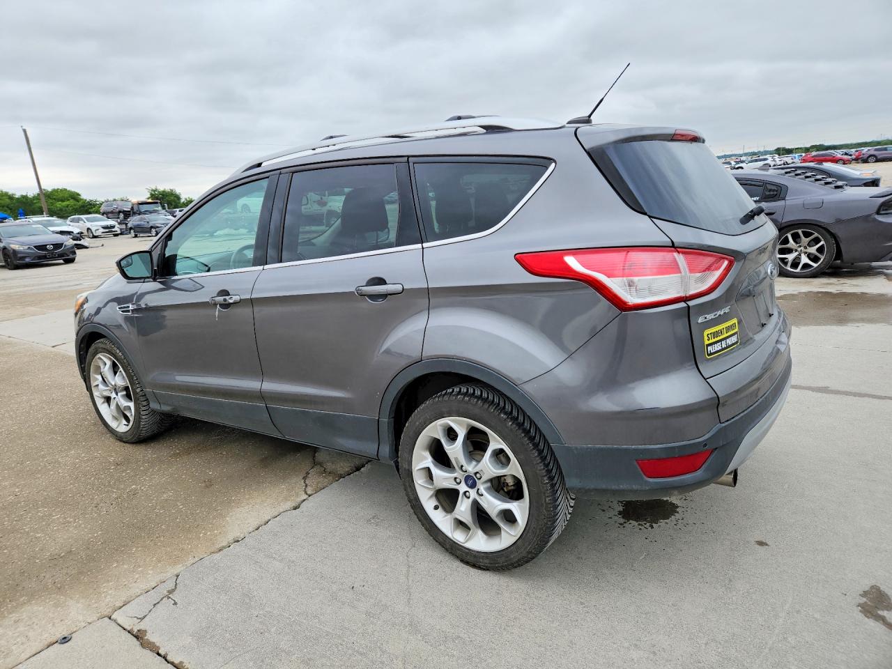2013 Ford Escape Titanium Gray vin: 1FMCU0J96DUB30759