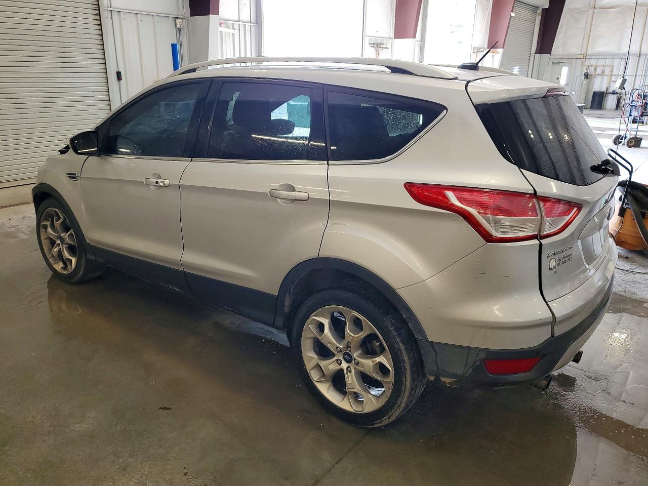 2013 Ford Escape Titanium Silver vin: 1FMCU0J96DUC55745