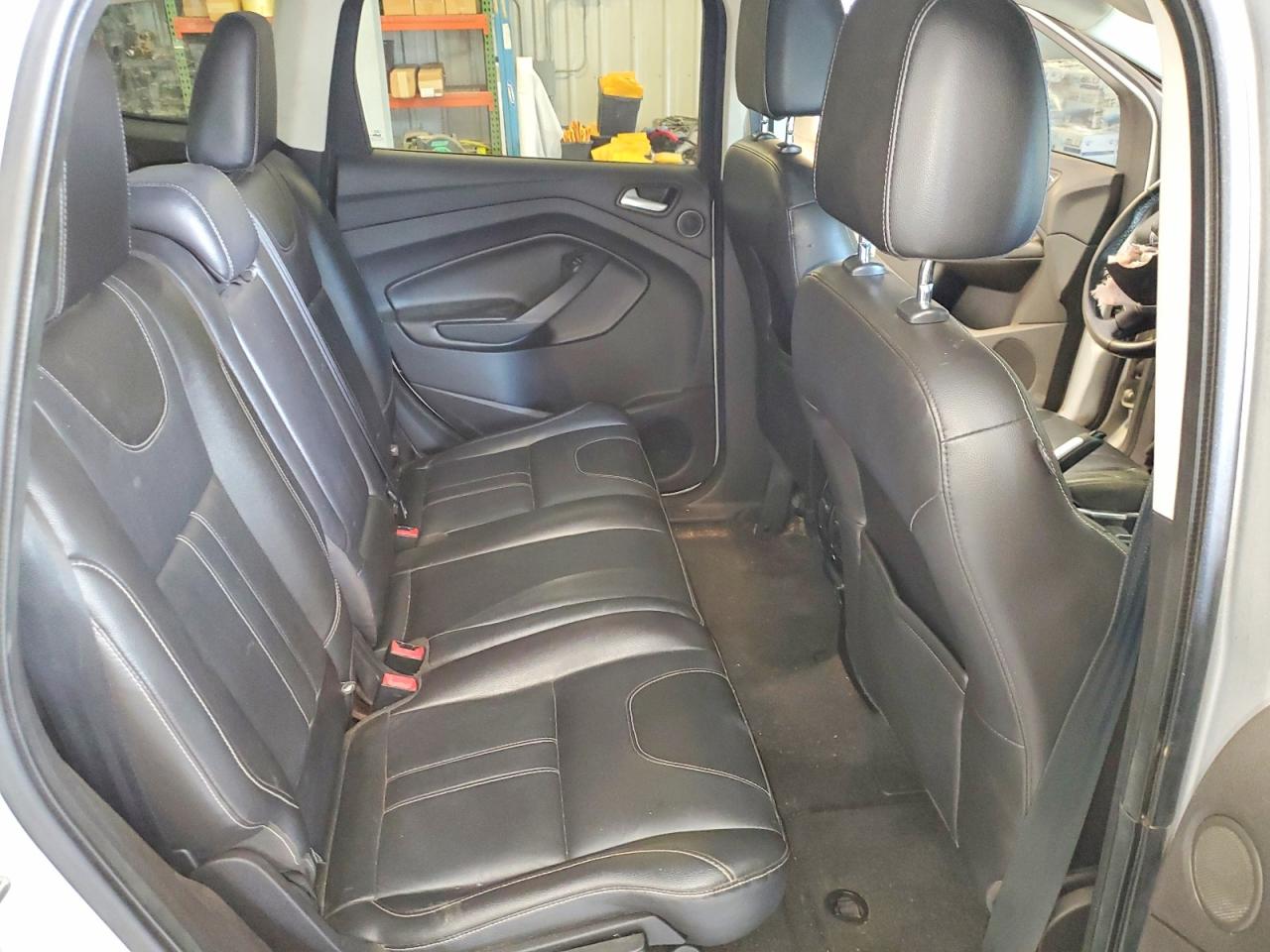 2013 Ford Escape Titanium Silver vin: 1FMCU0J96DUC55745
