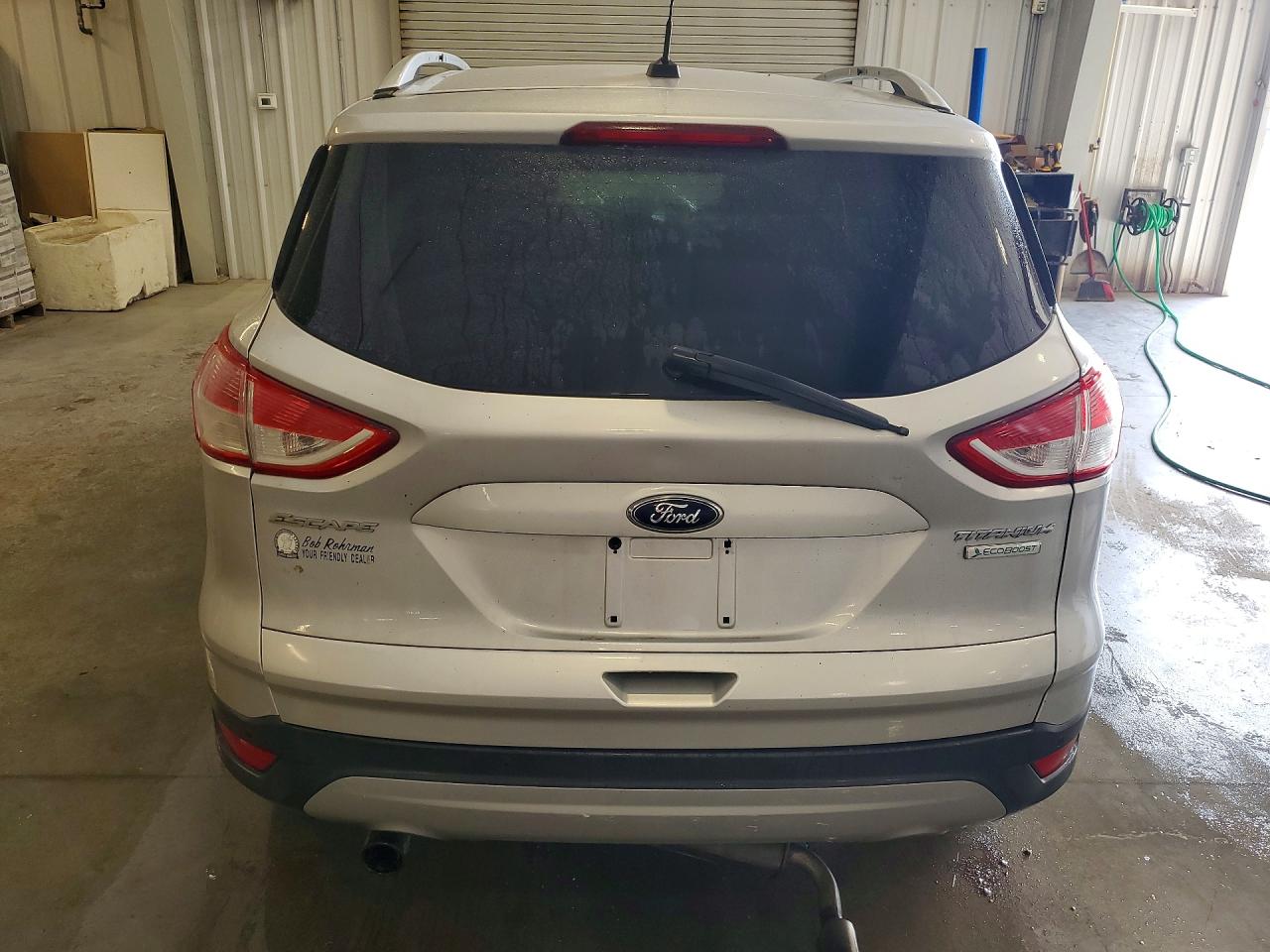 2013 Ford Escape Titanium Silver vin: 1FMCU0J96DUC55745