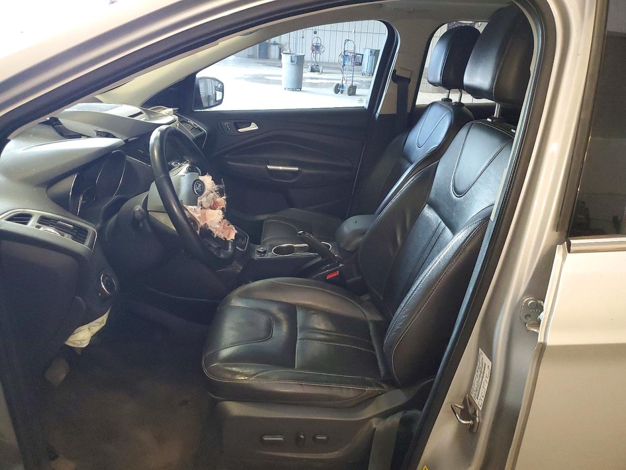 2013 Ford Escape Titanium Silver vin: 1FMCU0J96DUC55745