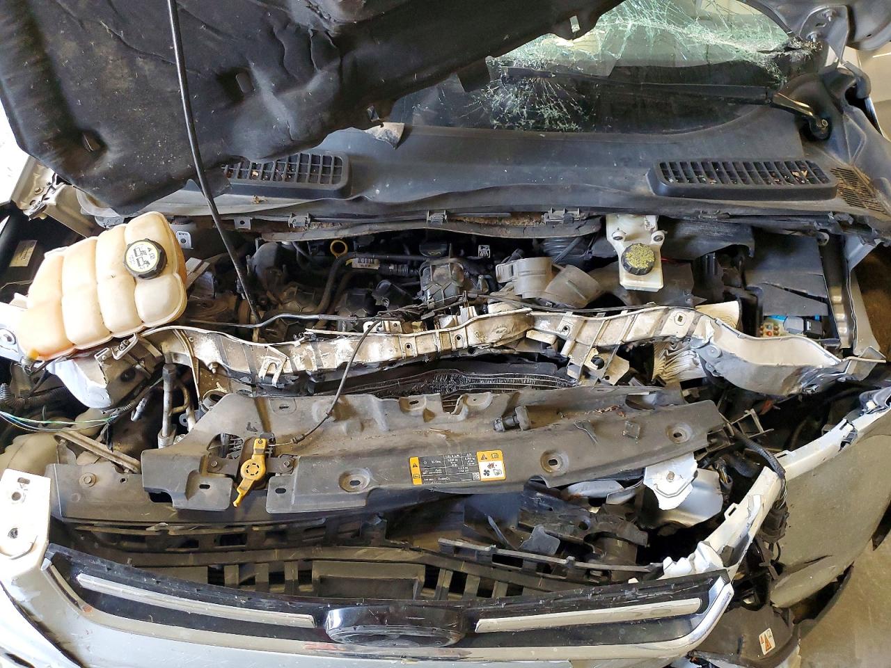2013 Ford Escape Titanium Silver vin: 1FMCU0J96DUC55745