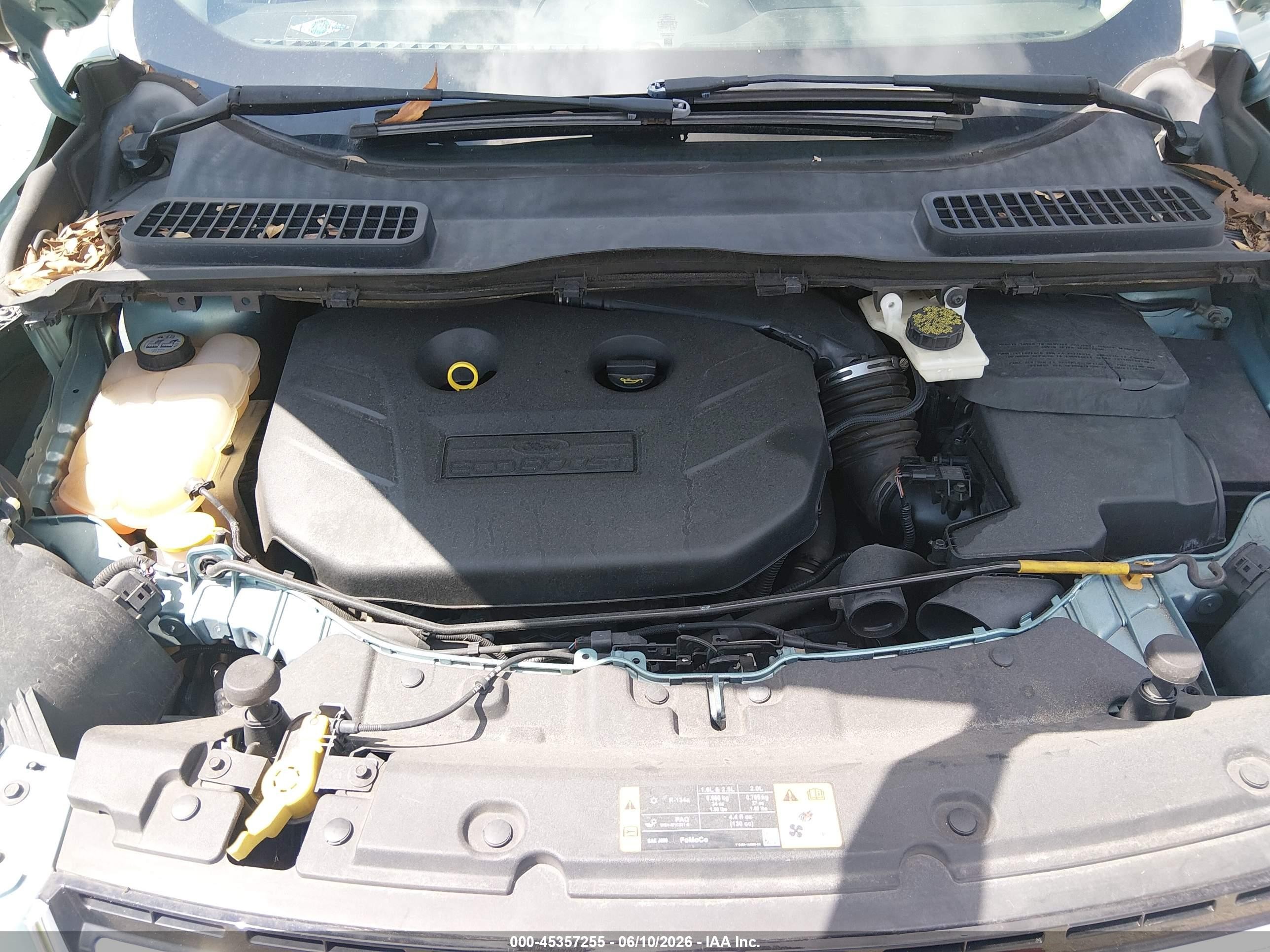 2013 Ford Escape Titanium Light Blue vin: 1FMCU0J96DUD33117
