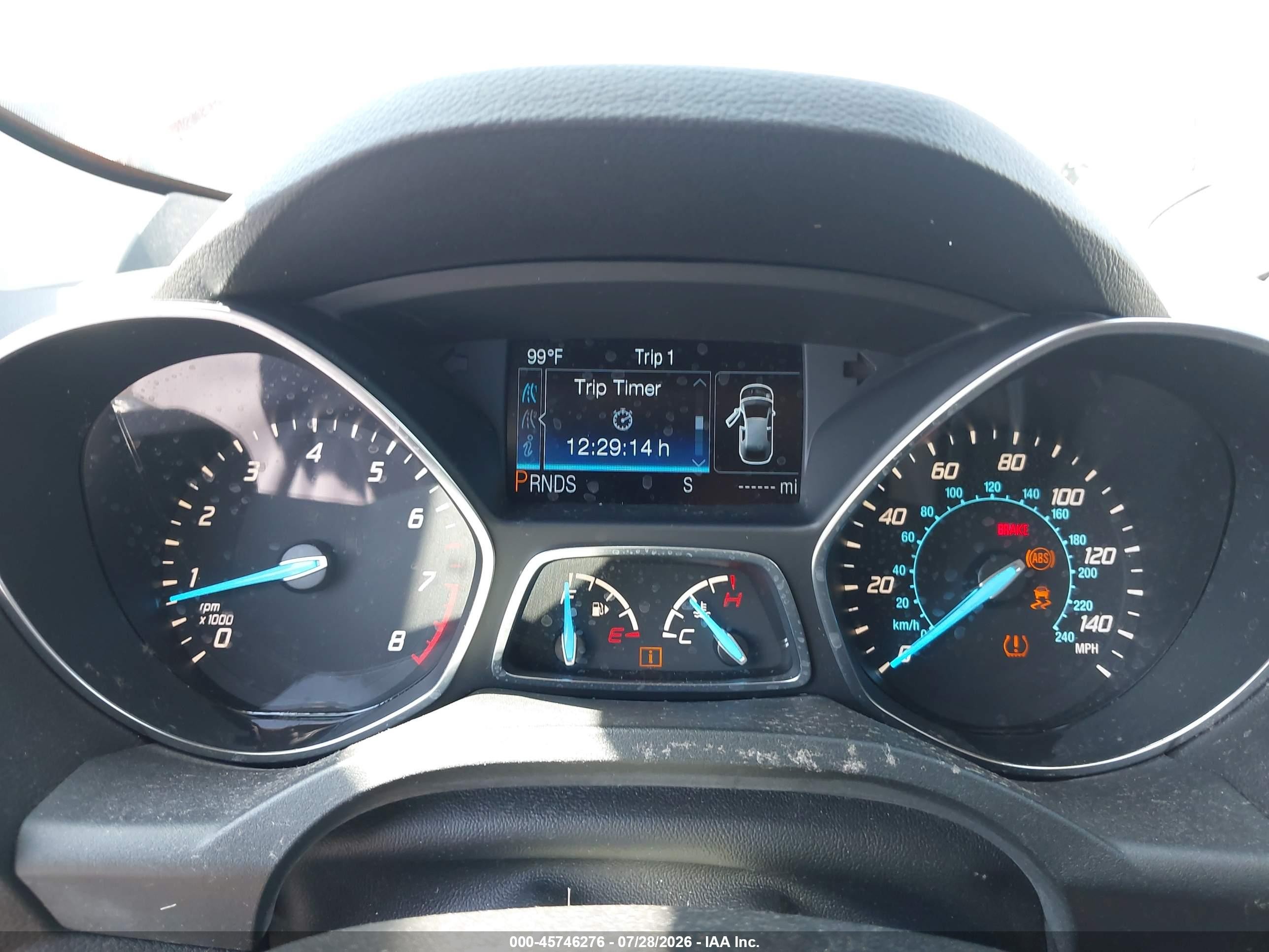 2014 Ford Escape Titanium Orange vin: 1FMCU0J96EUA05648
