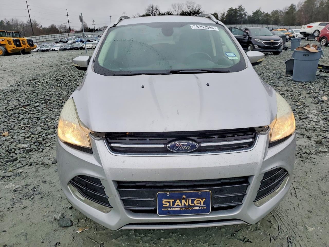 2014 Ford Escort Gray vin: 1FMCU0J96EUB73662