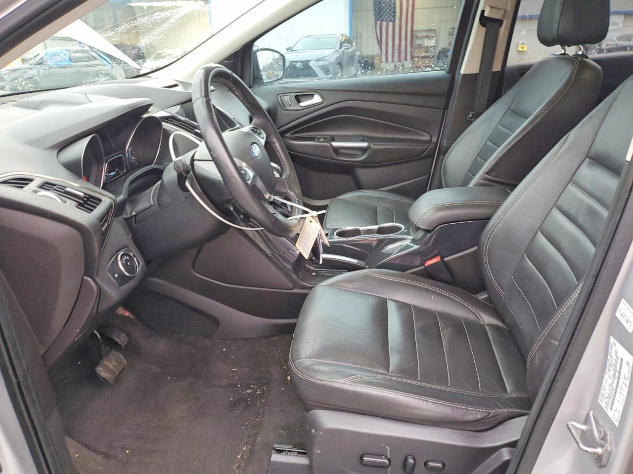 2014 Ford Escort Gray vin: 1FMCU0J96EUB73662