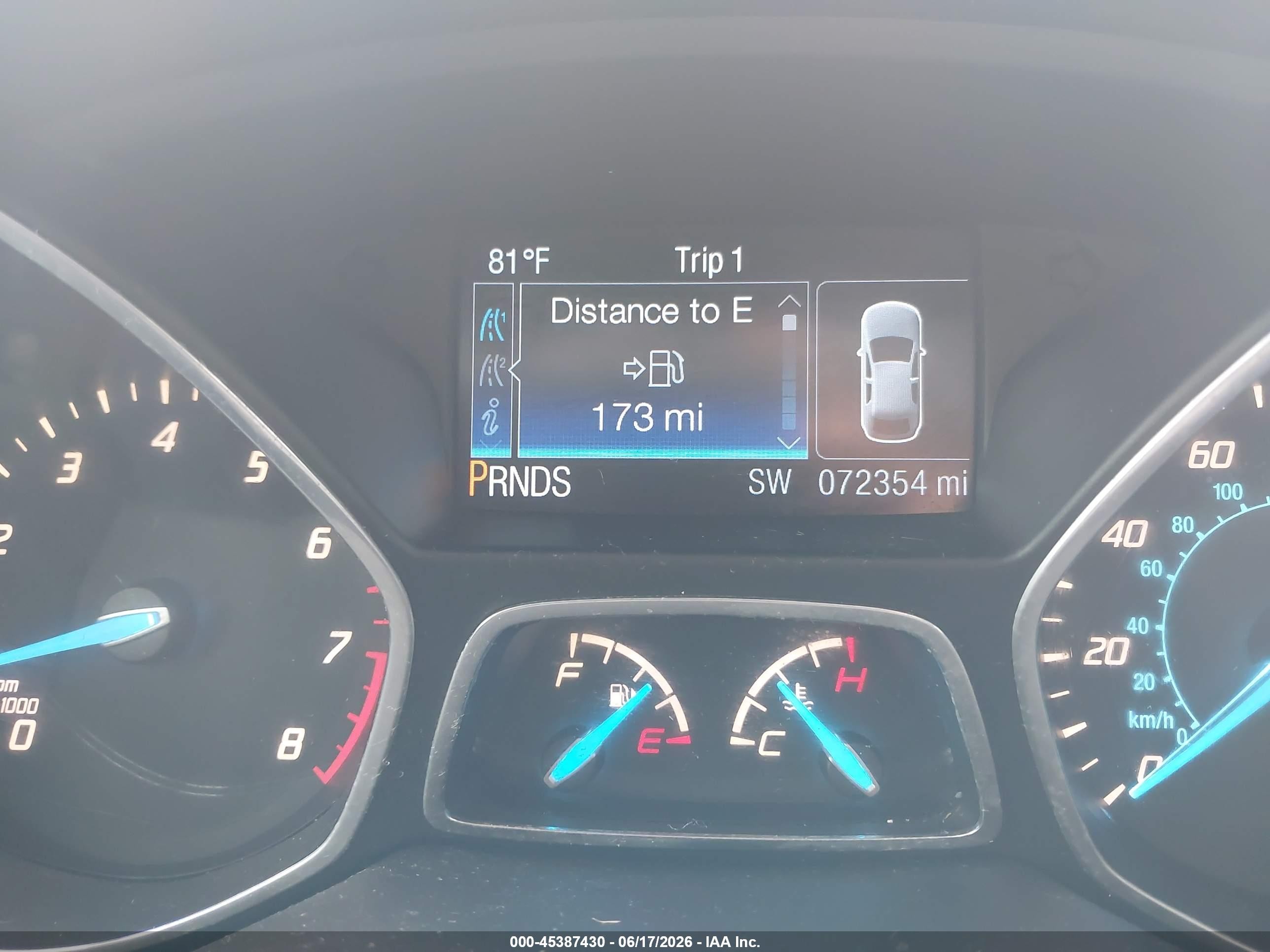 2014 Ford Escape Titanium Синий vin: 1FMCU0J96EUD09515