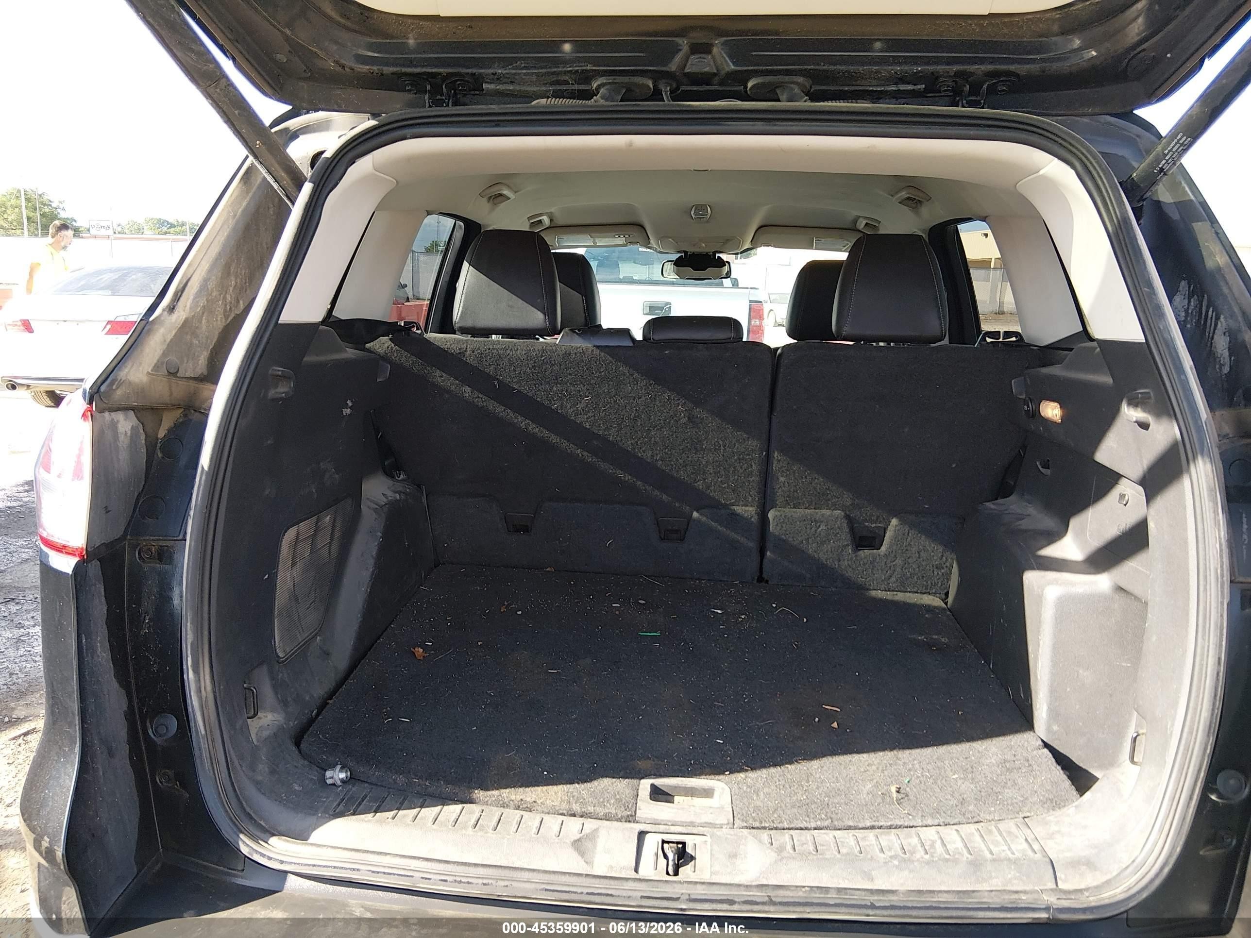 2014 Ford Escape Titanium Black vin: 1FMCU0J96EUD24502