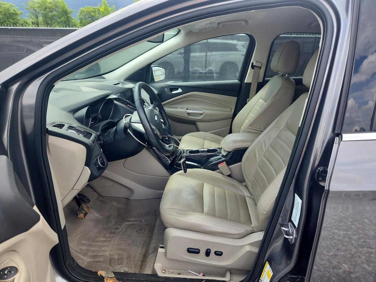 2014 Ford Escape Titanium Gray vin: 1FMCU0J96EUD63154
