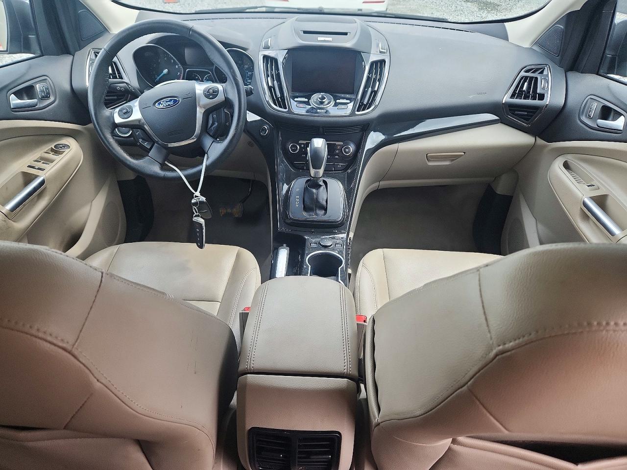 2014 Ford Escape Titanium Gray vin: 1FMCU0J96EUD63154