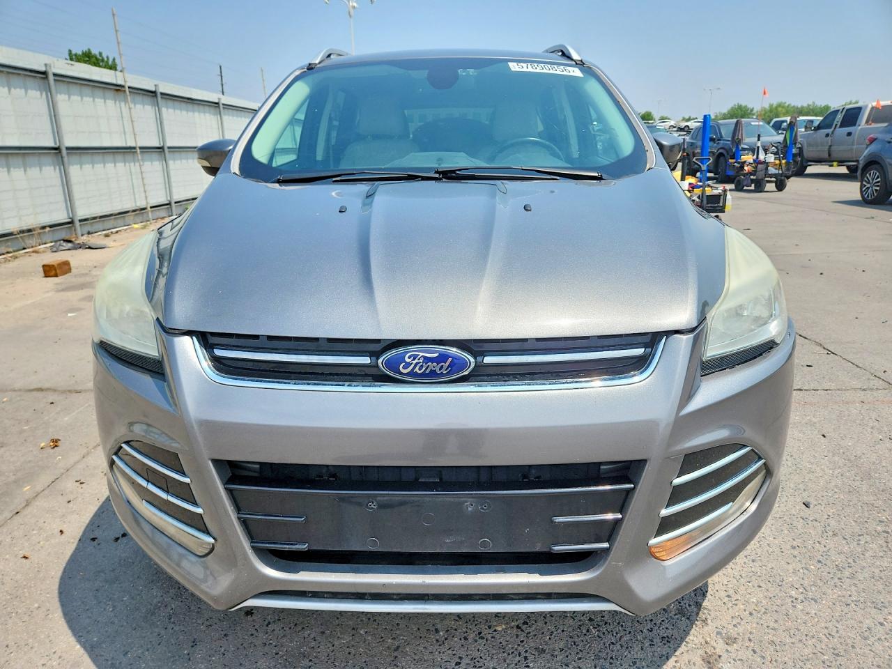 2014 Ford Escape Titanium Gray vin: 1FMCU0J96EUE25197