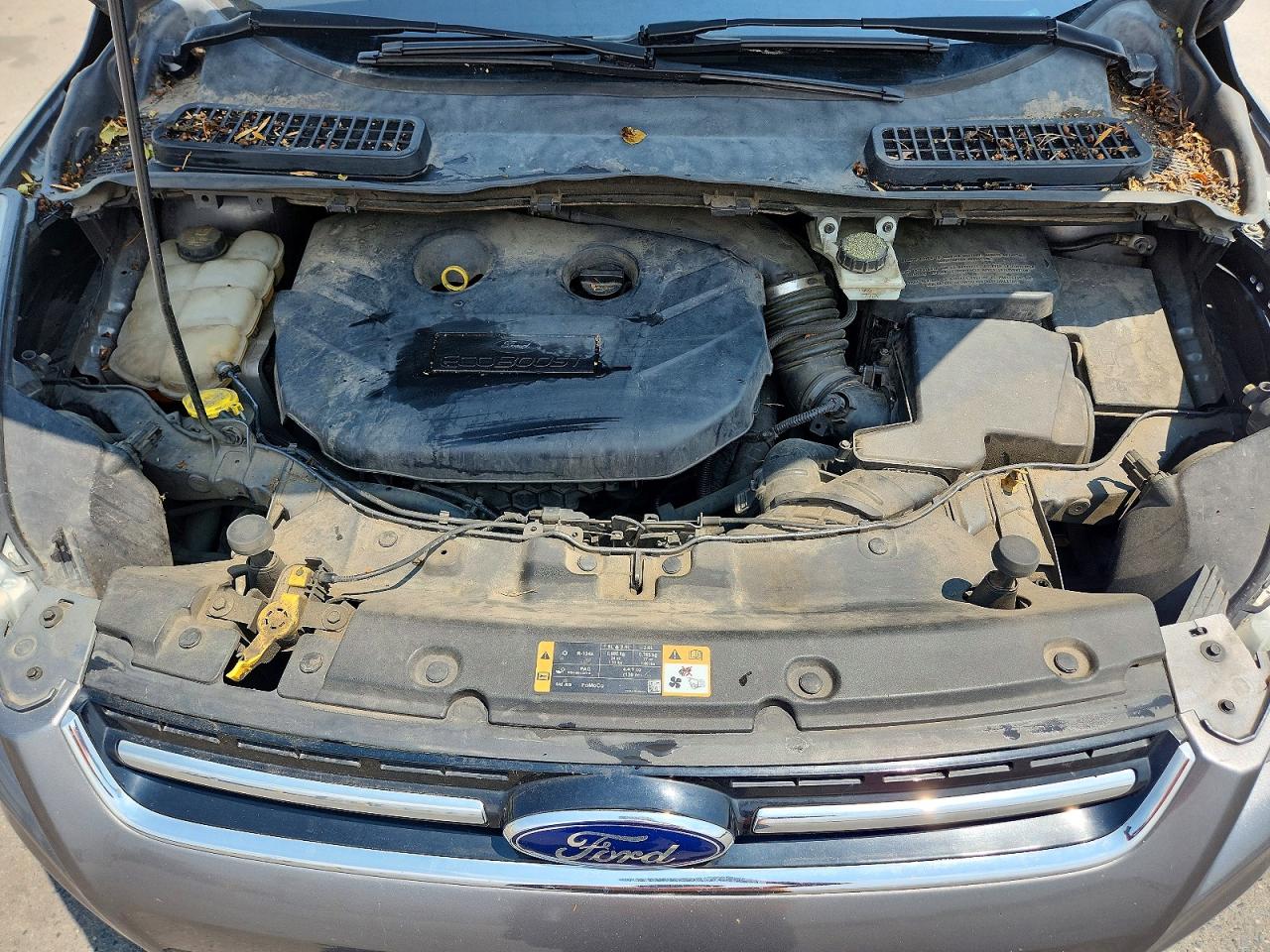 2014 Ford Escape Titanium Gray vin: 1FMCU0J96EUE25197