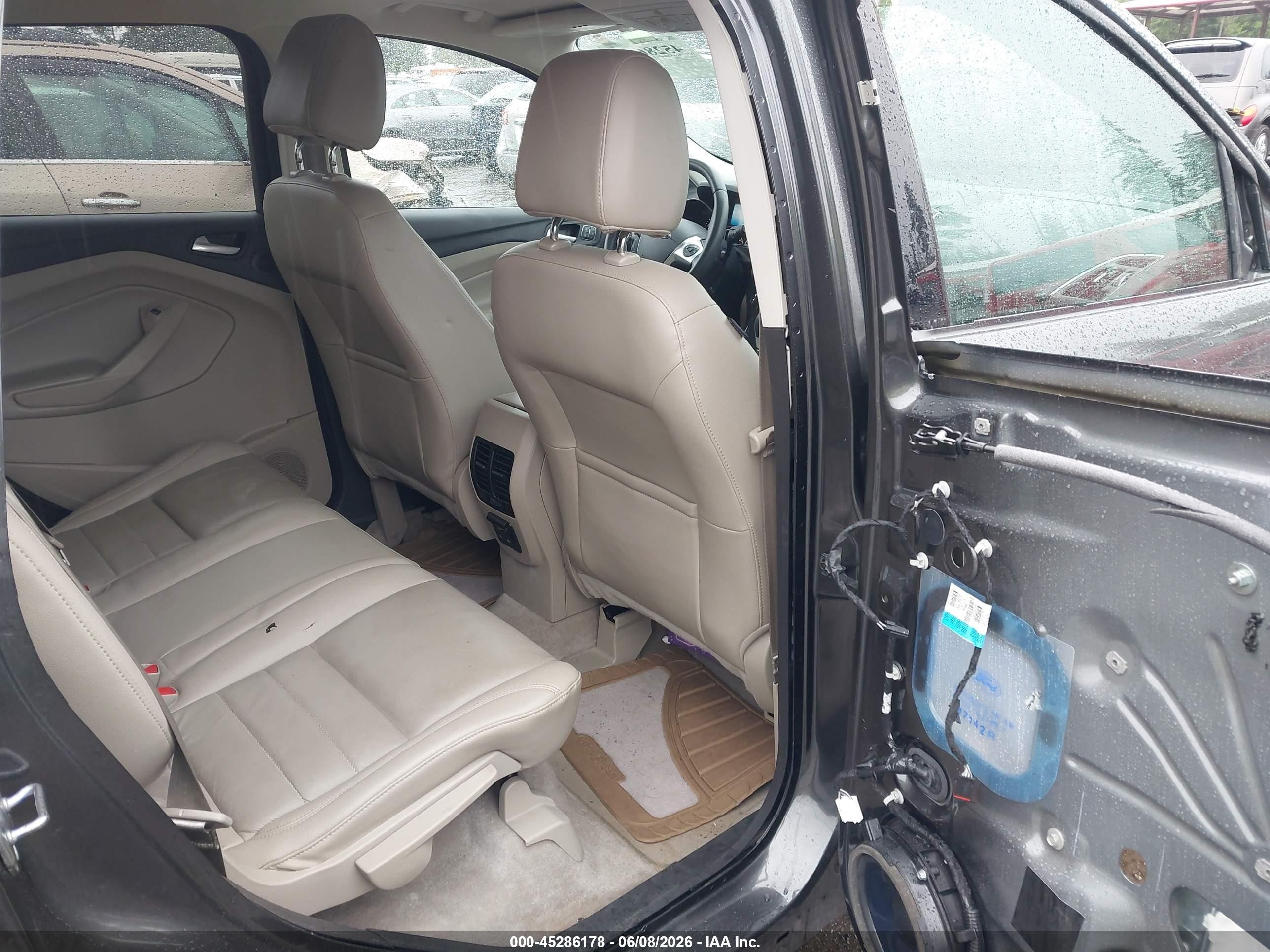 2015 Ford Escape Titanium Gray vin: 1FMCU0J96FUB14113
