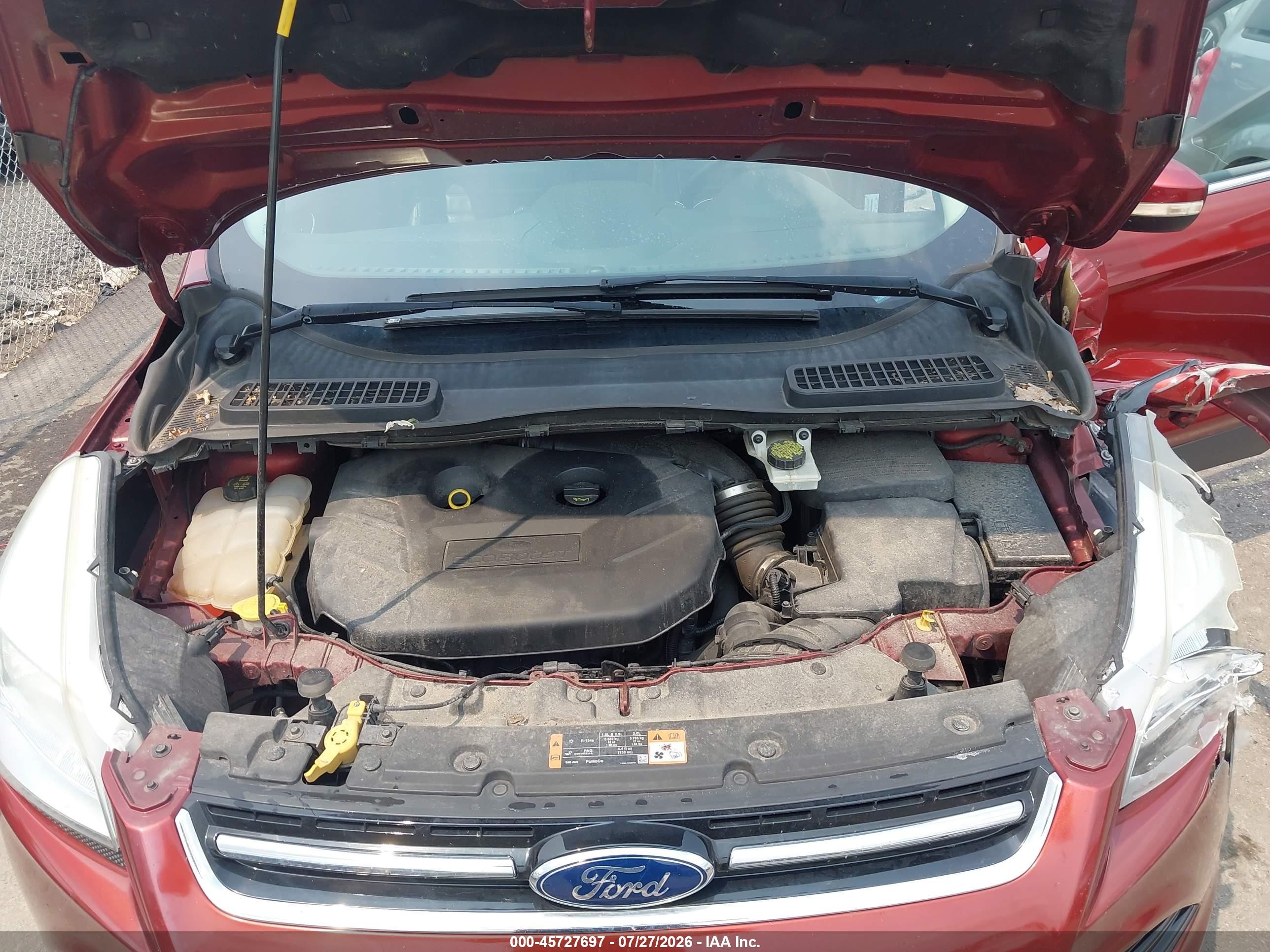 2015 Ford Escape Titanium Orange vin: 1FMCU0J96FUB75266