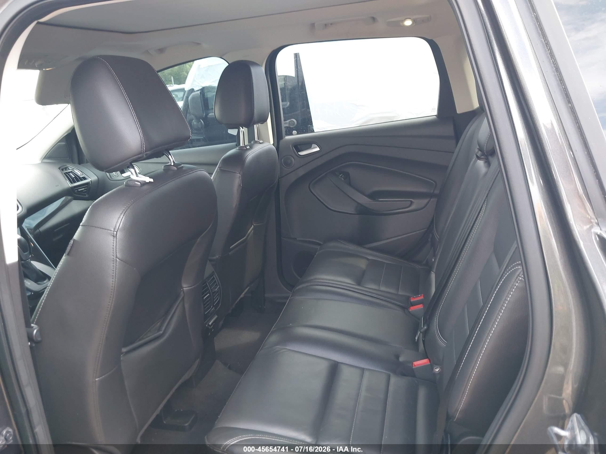2015 Ford Escape Titanium Gray vin: 1FMCU0J96FUB80600