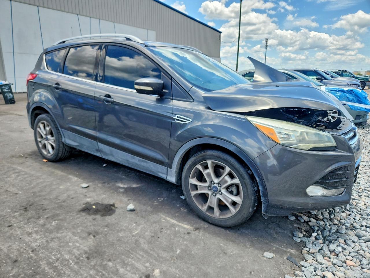 2015 Ford Escape Titanium Gray vin: 1FMCU0J96FUC20867