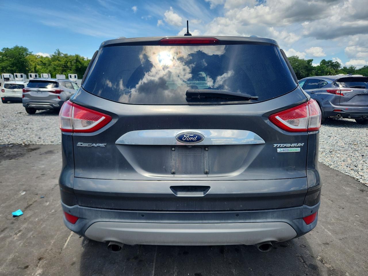 2015 Ford Escape Titanium Gray vin: 1FMCU0J96FUC20867
