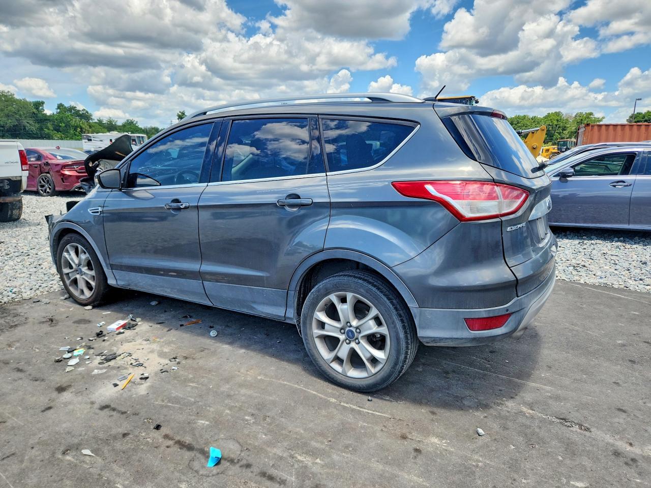 2015 Ford Escape Titanium Gray vin: 1FMCU0J96FUC20867