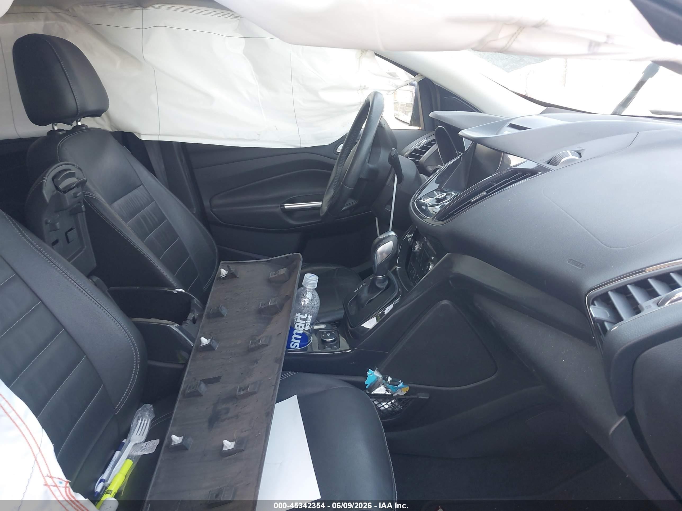 2015 Ford Escape Titanium Gray vin: 1FMCU0J96FUC80051
