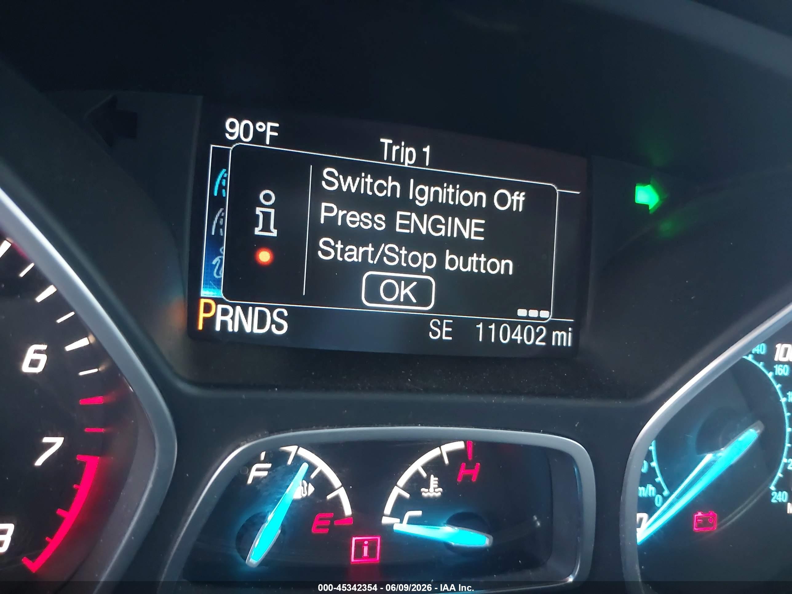 2015 Ford Escape Titanium Gray vin: 1FMCU0J96FUC80051