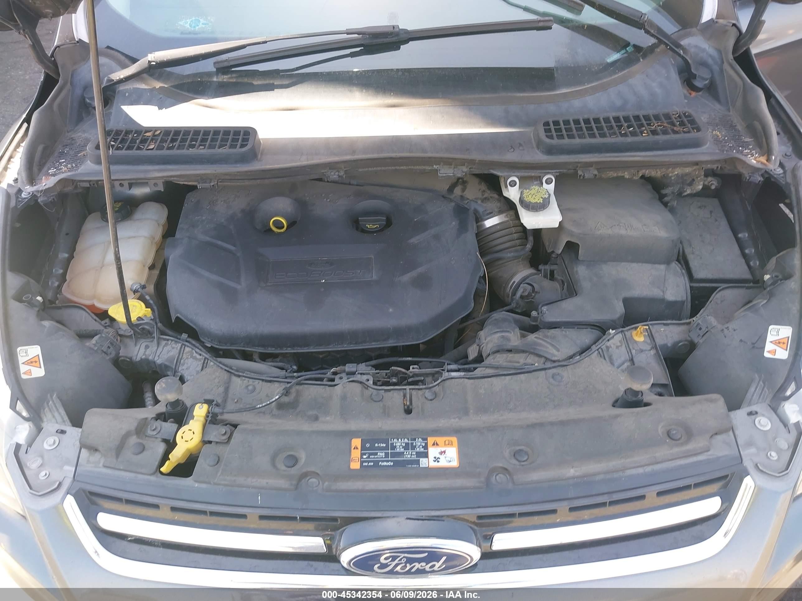 2015 Ford Escape Titanium Gray vin: 1FMCU0J96FUC80051