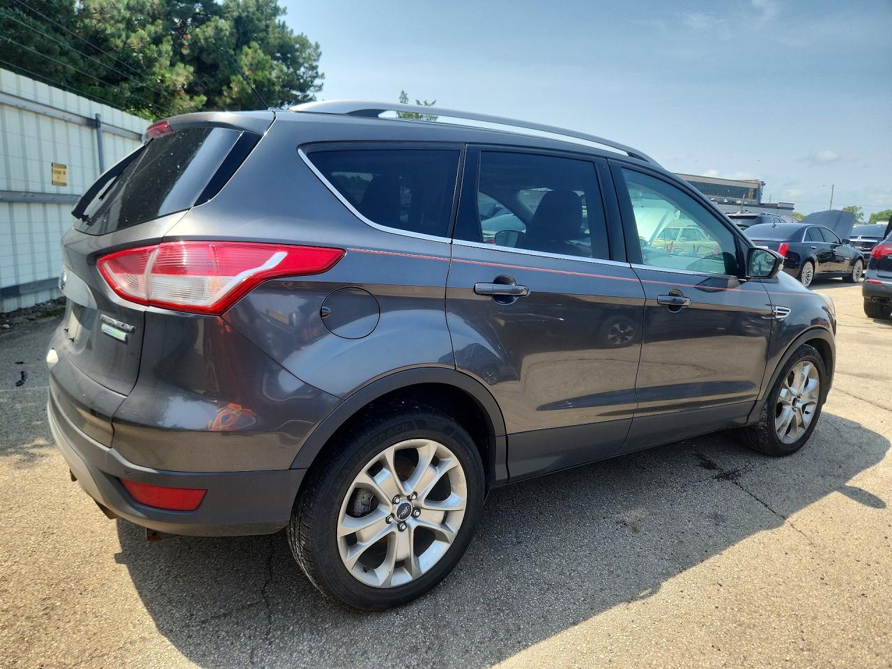 2015 Ford Escape Titanium Gray vin: 1FMCU0J96FUC86898