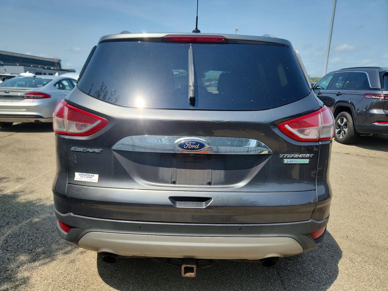 2015 Ford Escape Titanium Gray vin: 1FMCU0J96FUC86898