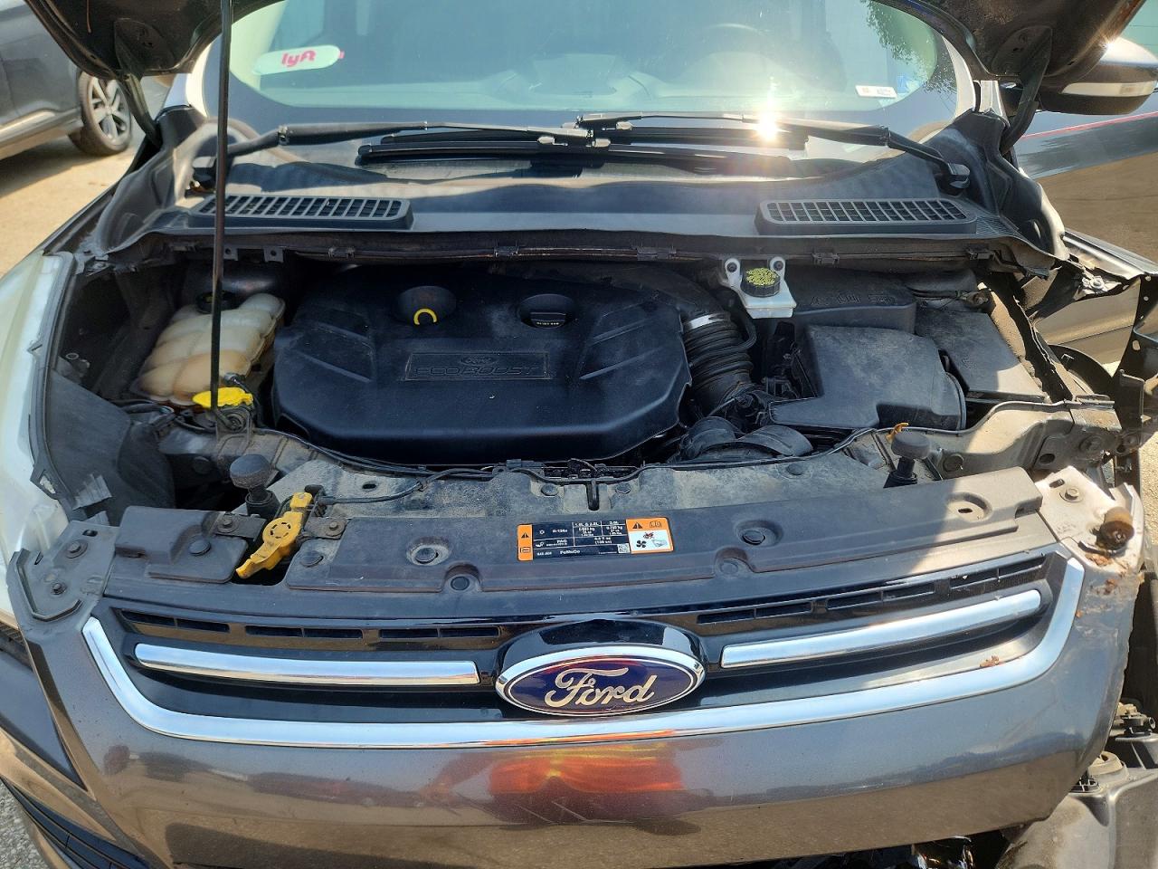 2015 Ford Escape Titanium Gray vin: 1FMCU0J96FUC86898