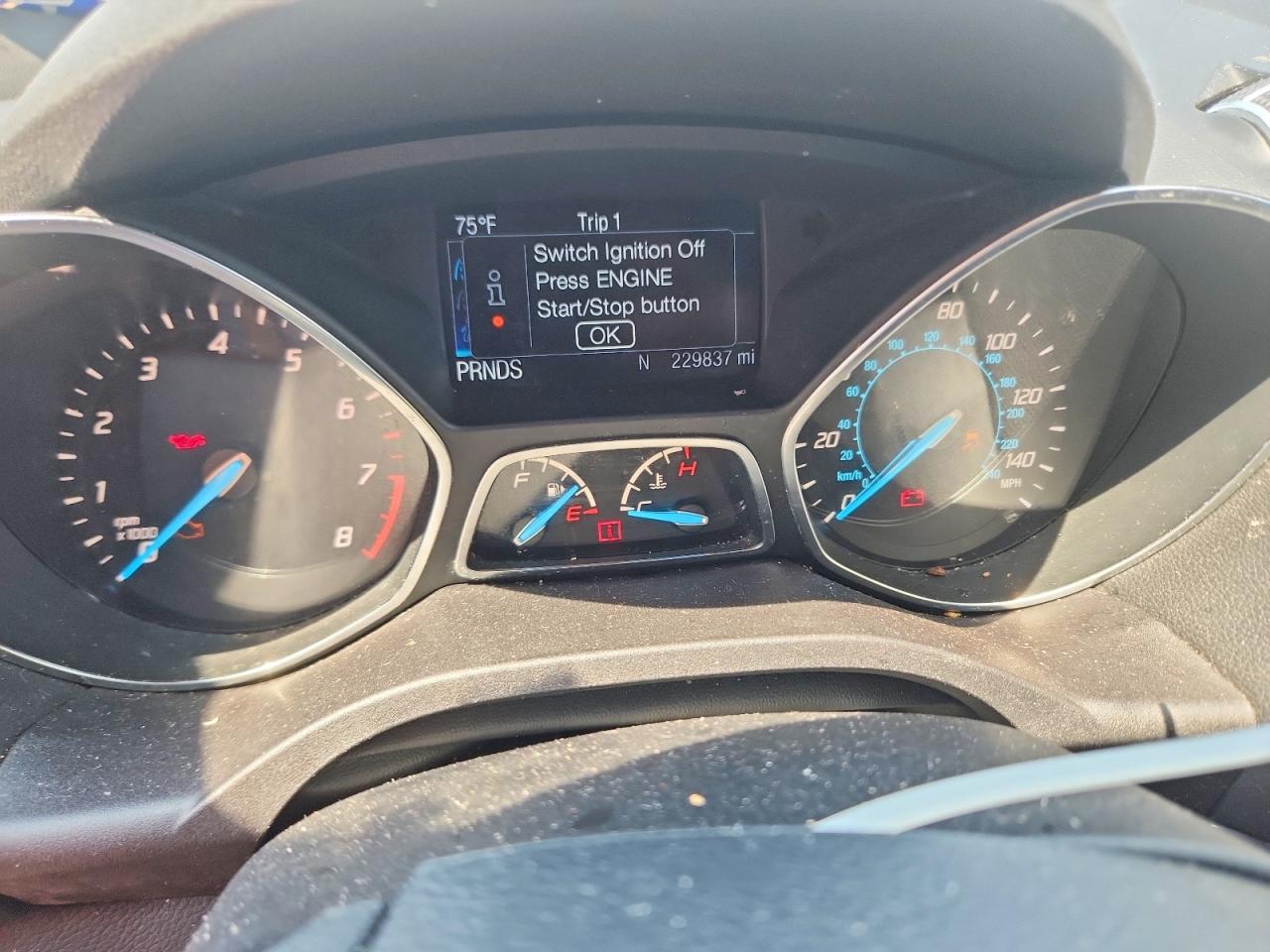 2015 Ford Escape Titanium Gray vin: 1FMCU0J96FUC86898