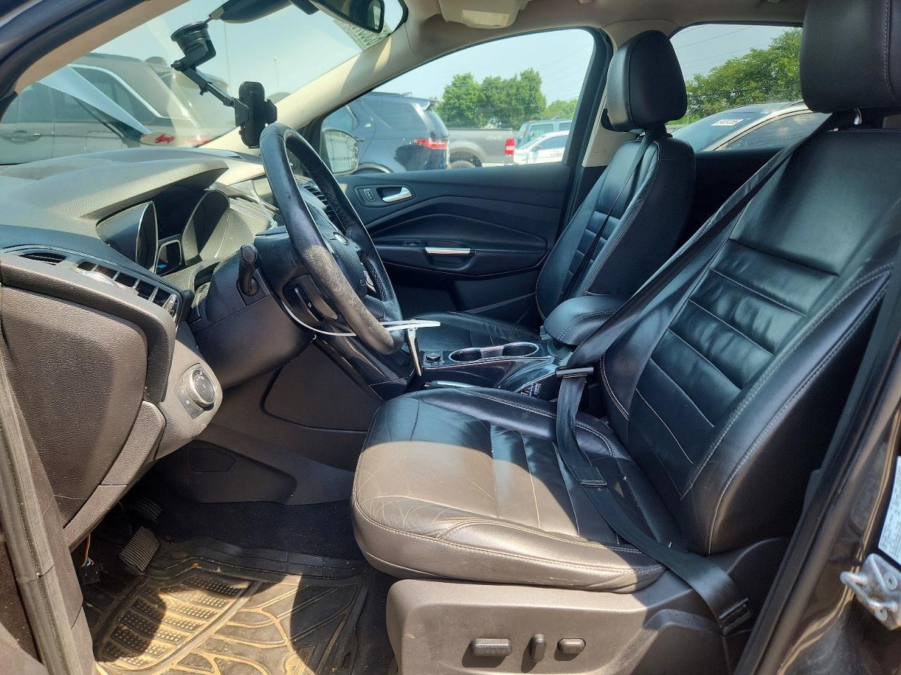 2015 Ford Escape Titanium Gray vin: 1FMCU0J96FUC86898