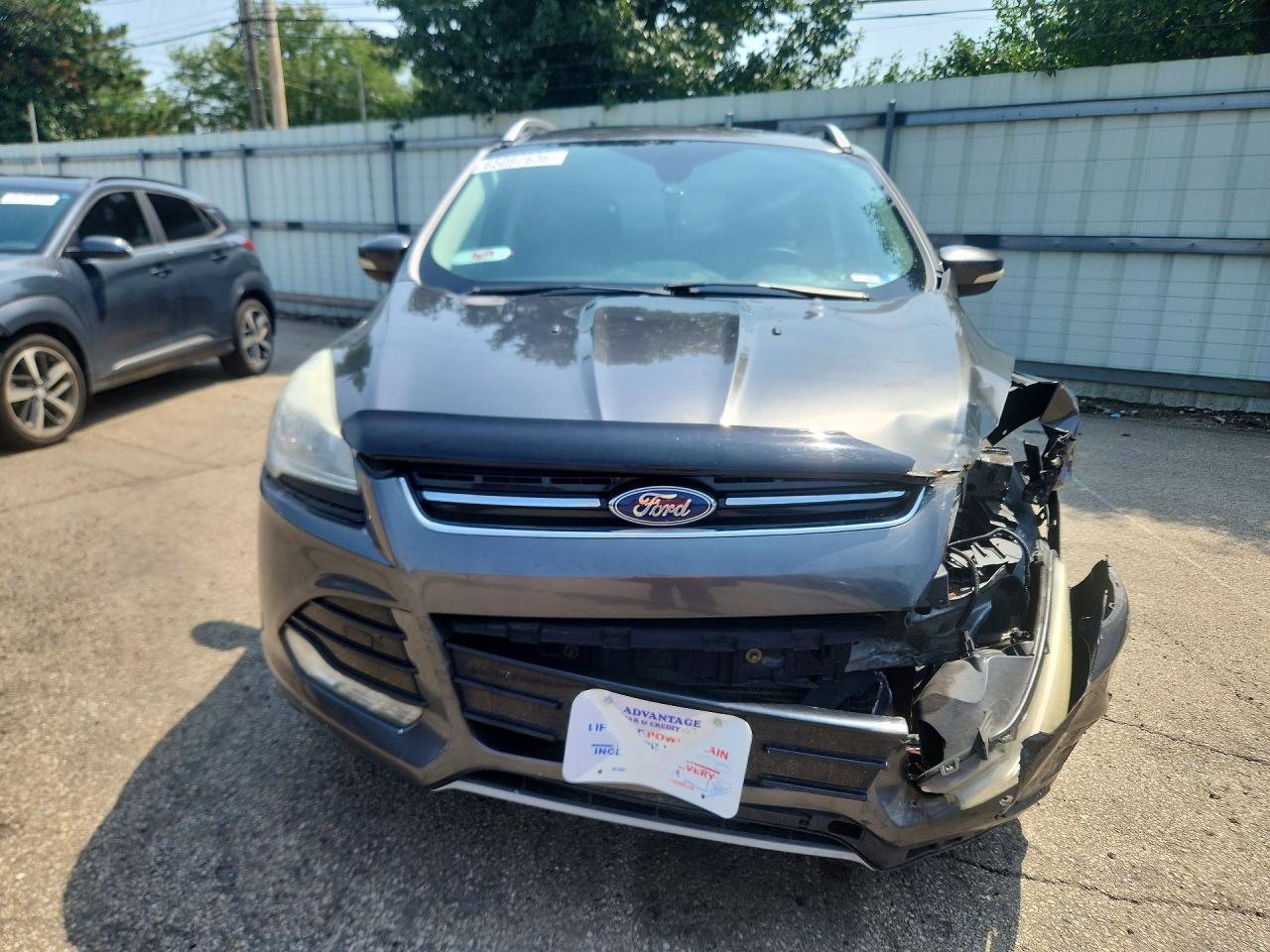 2015 Ford Escape Titanium Gray vin: 1FMCU0J96FUC86898