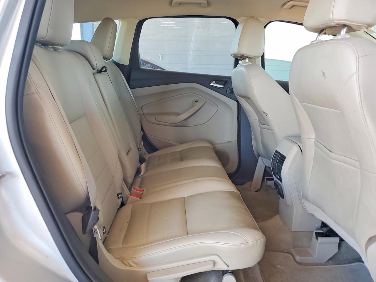 2016 Ford Escape Titanium Silver vin: 1FMCU0J96GUB15862