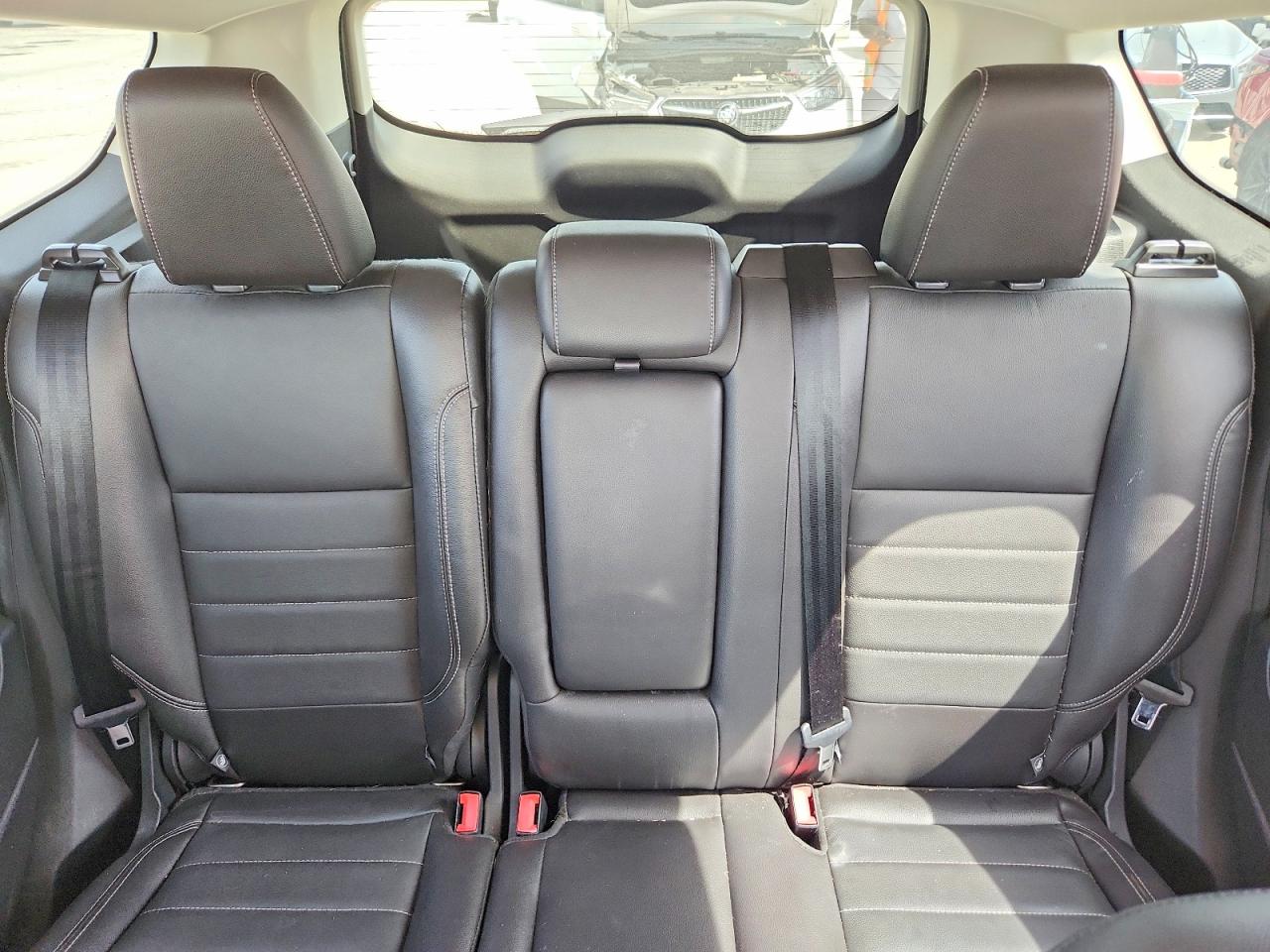 2014 Ford Escape Titanium White vin: 1FMCU0J97EUA76700