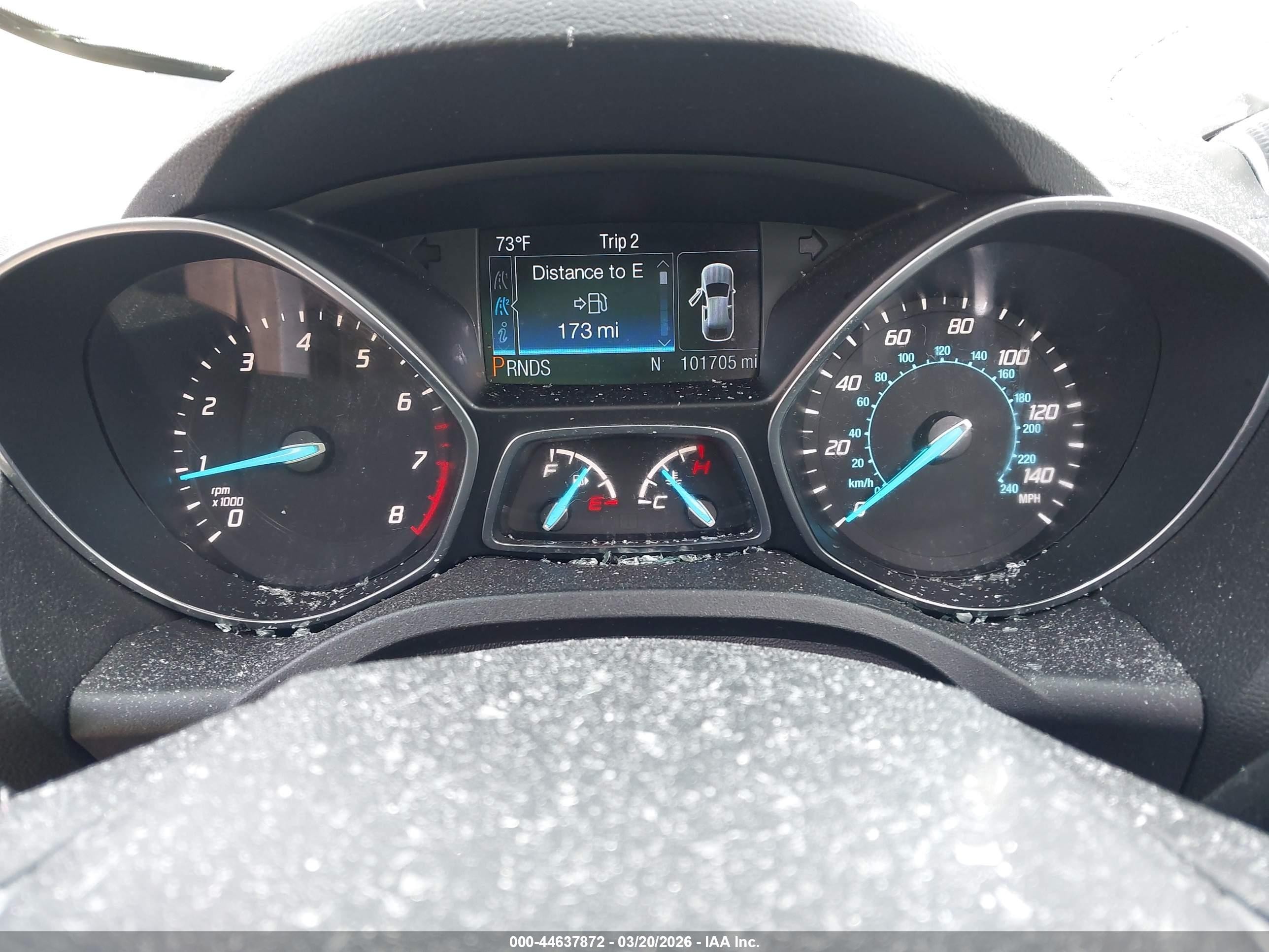 2014 Ford Escape Titanium Белый vin: 1FMCU0J97EUA93609