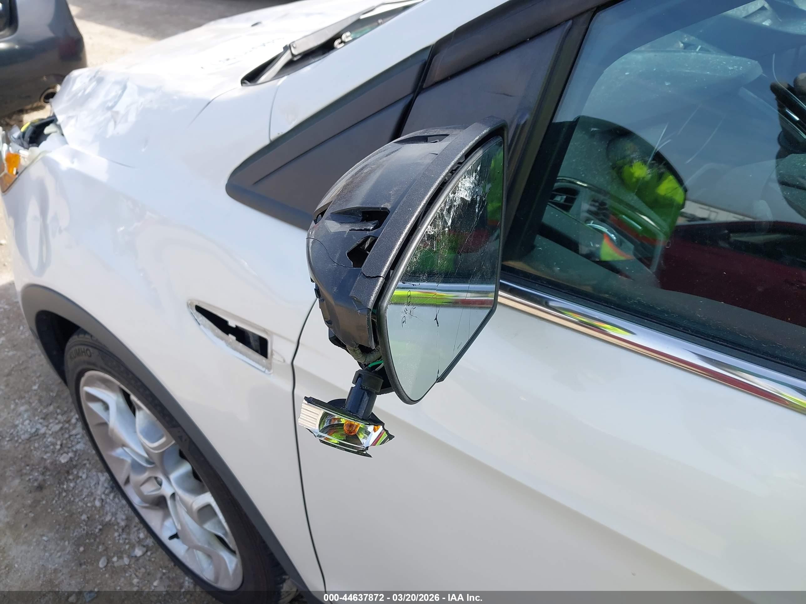 2014 Ford Escape Titanium Белый vin: 1FMCU0J97EUA93609