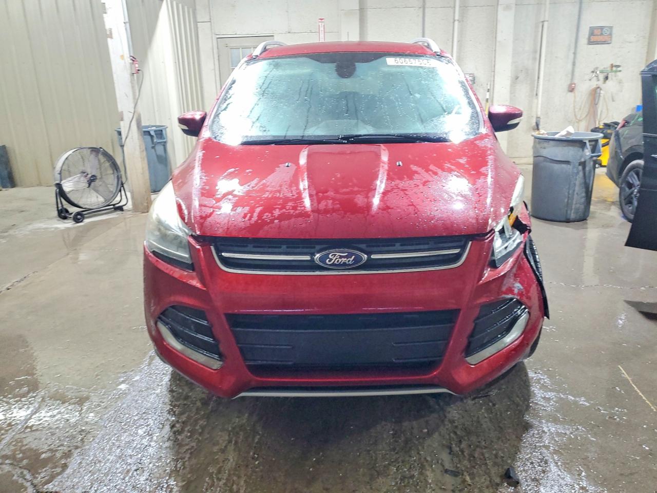 2014 Ford Escape Titanium Maroon vin: 1FMCU0J97EUB83584