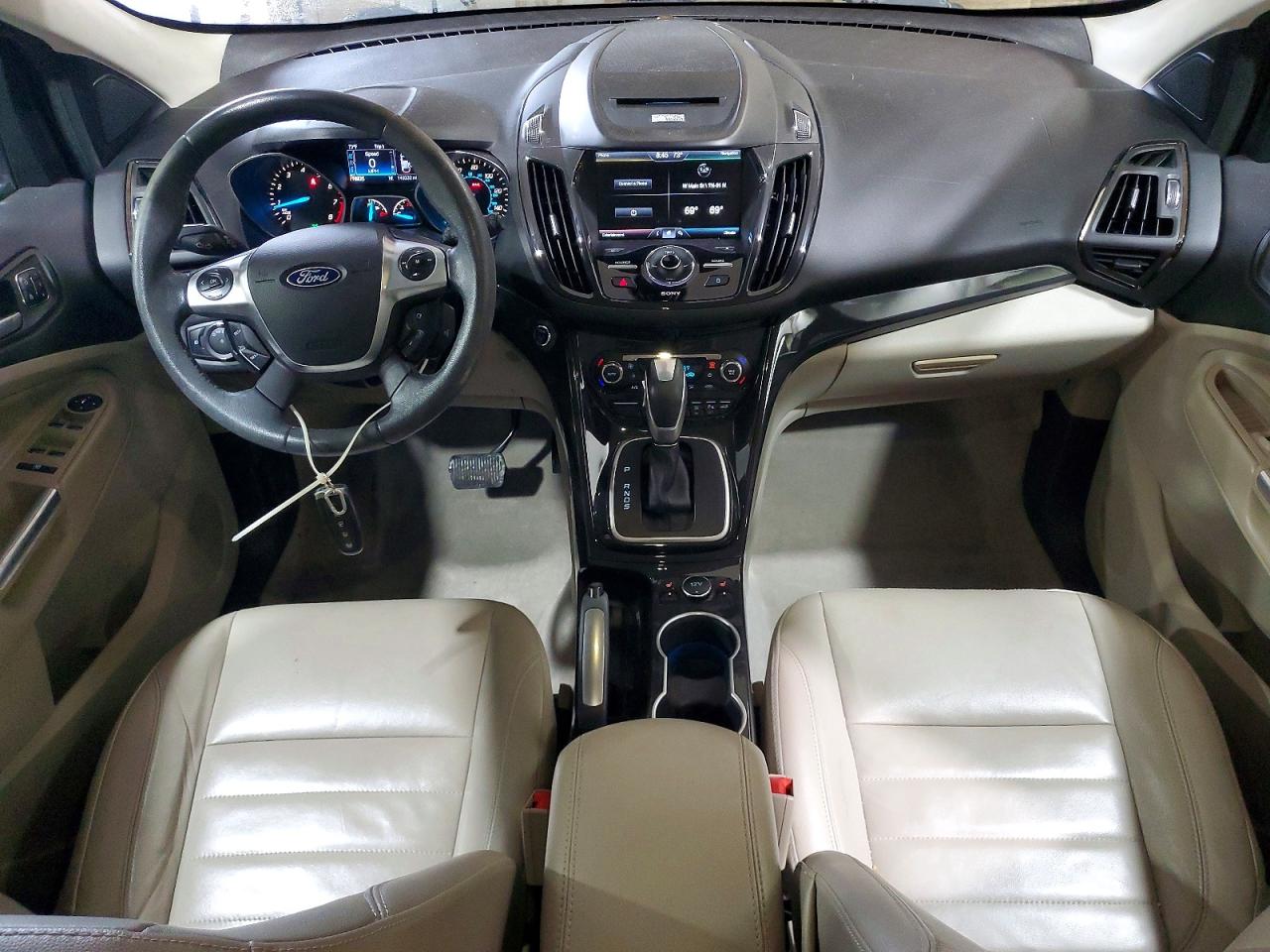 2014 Ford Escape Titanium Maroon vin: 1FMCU0J97EUB83584