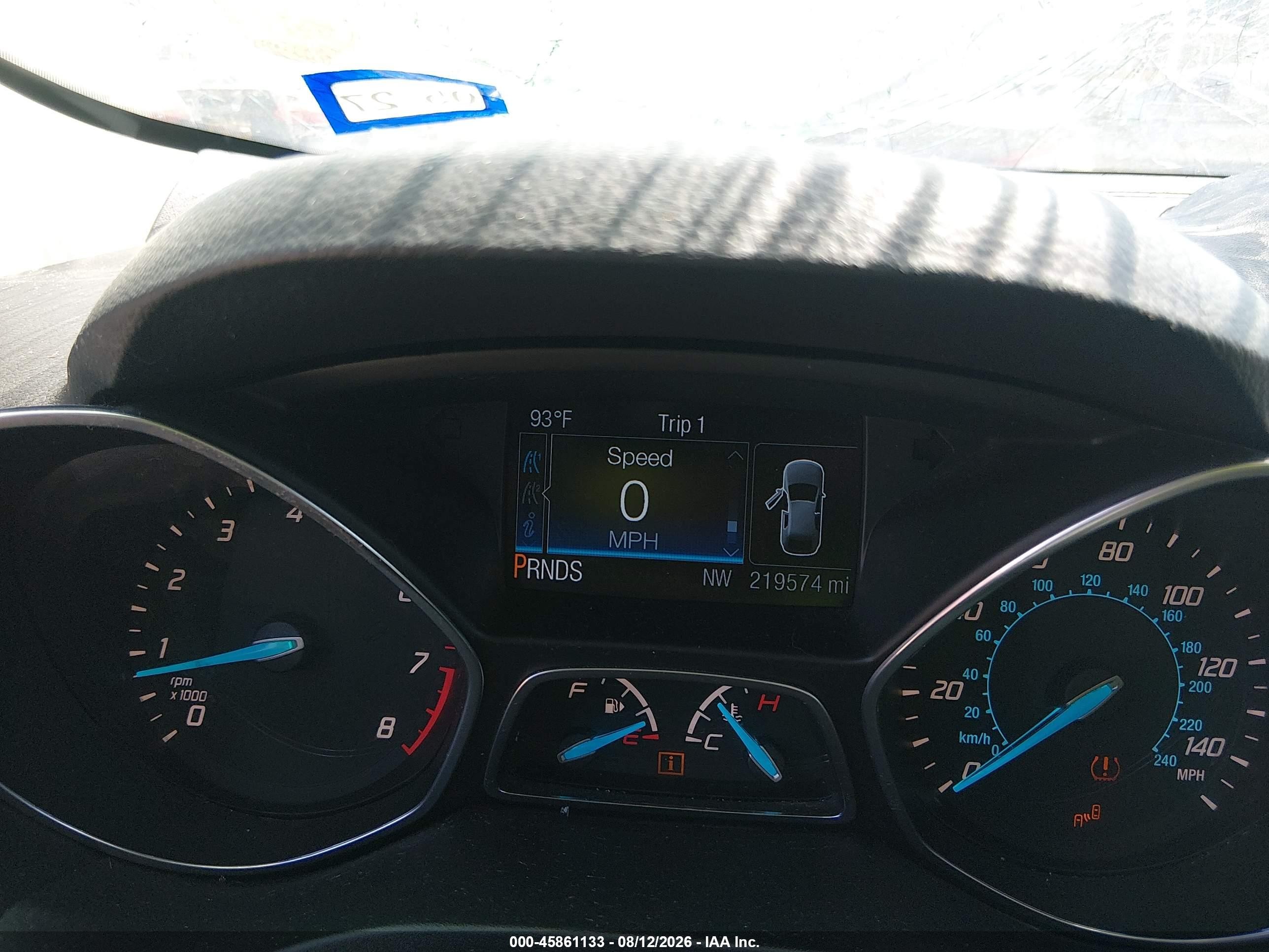 2014 Ford Escape Titanium Черный vin: 1FMCU0J97EUB84587