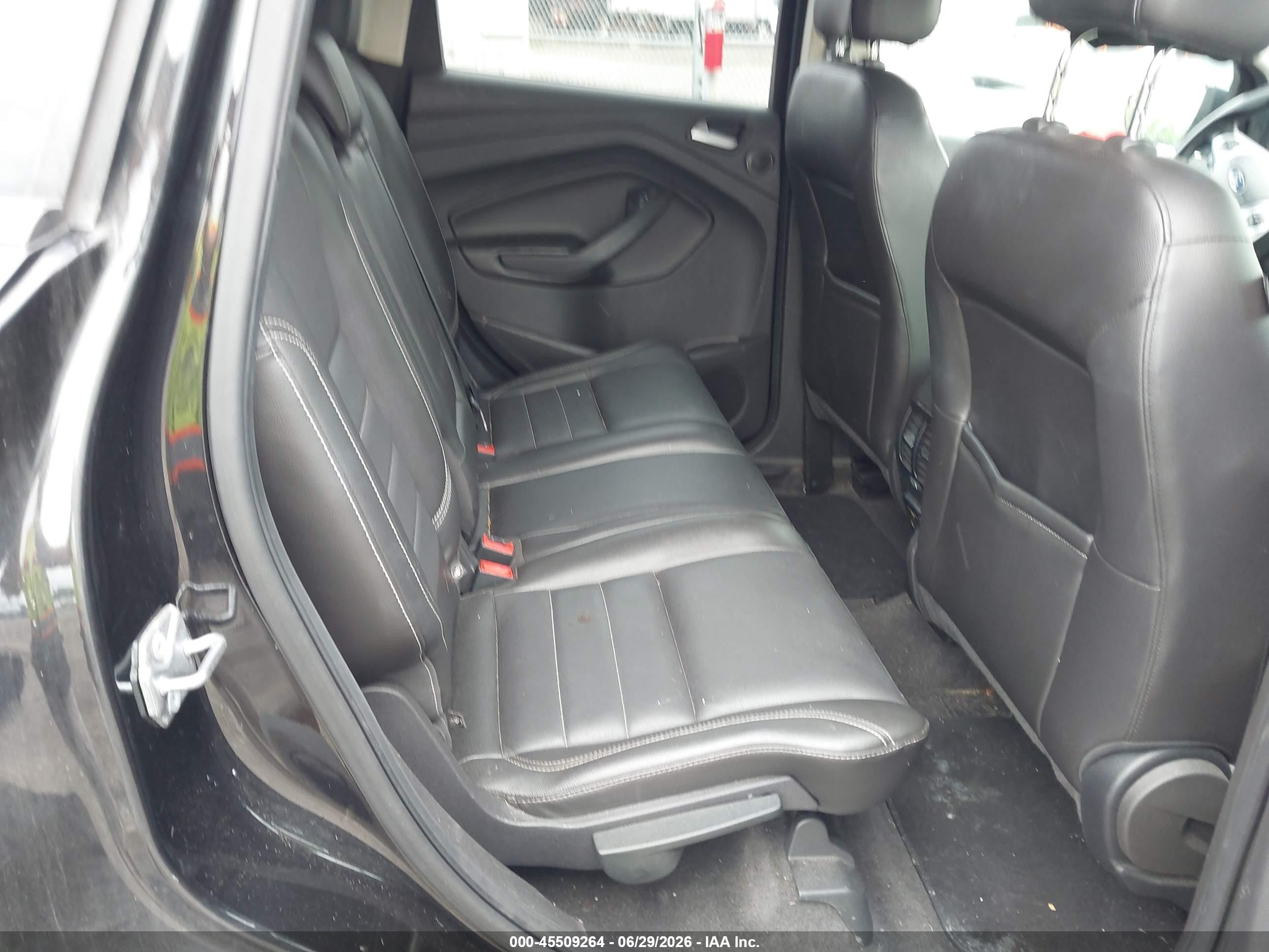 2014 Ford Escape Titanium Black vin: 1FMCU0J97EUC18267