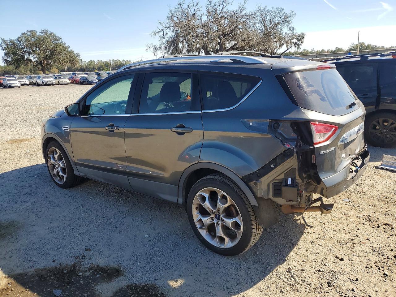 2015 Ford Escape Titanium Gray vin: 1FMCU0J97FUA56755