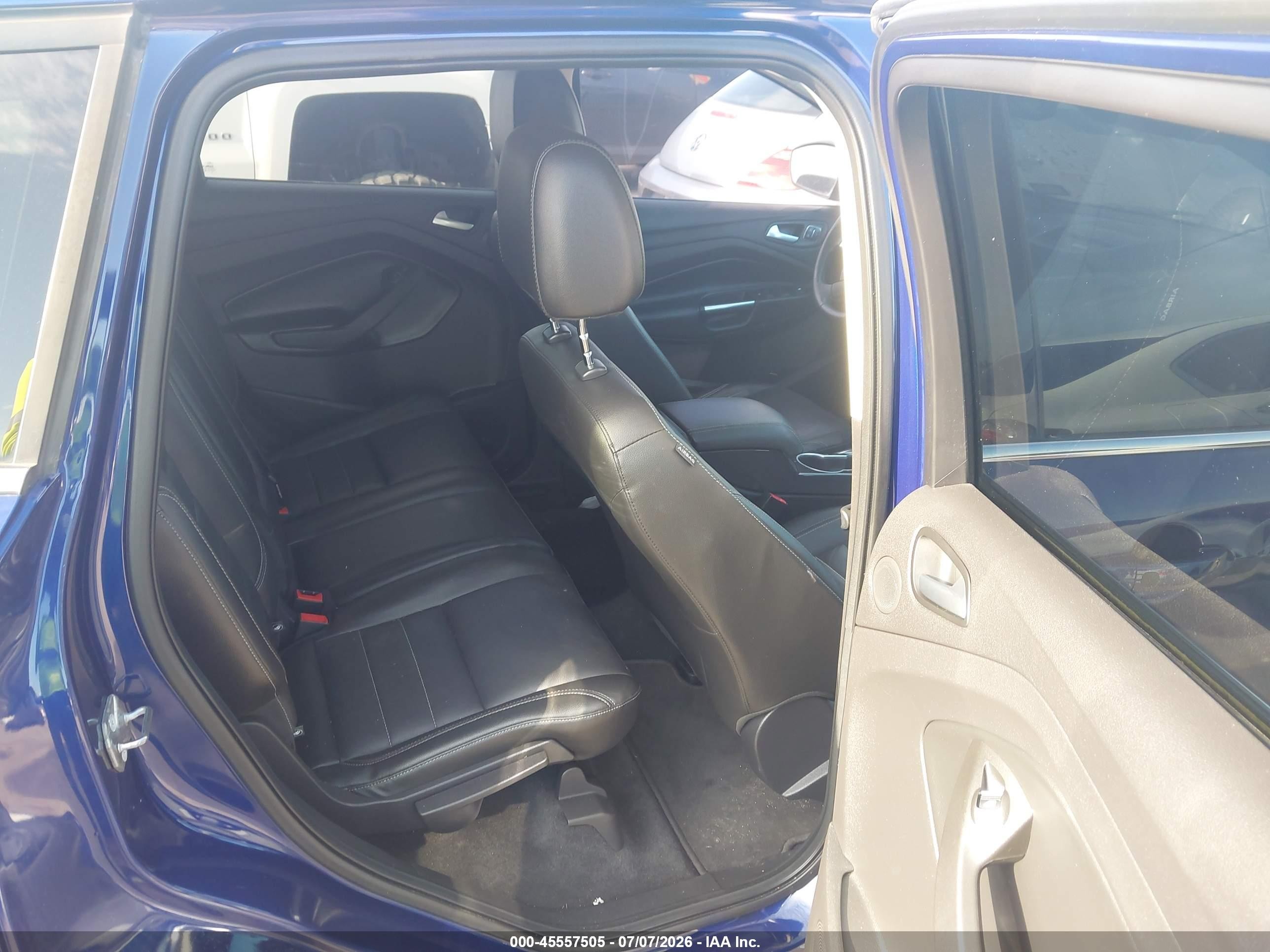 2015 Ford Escape Titanium Blue vin: 1FMCU0J97FUB05095